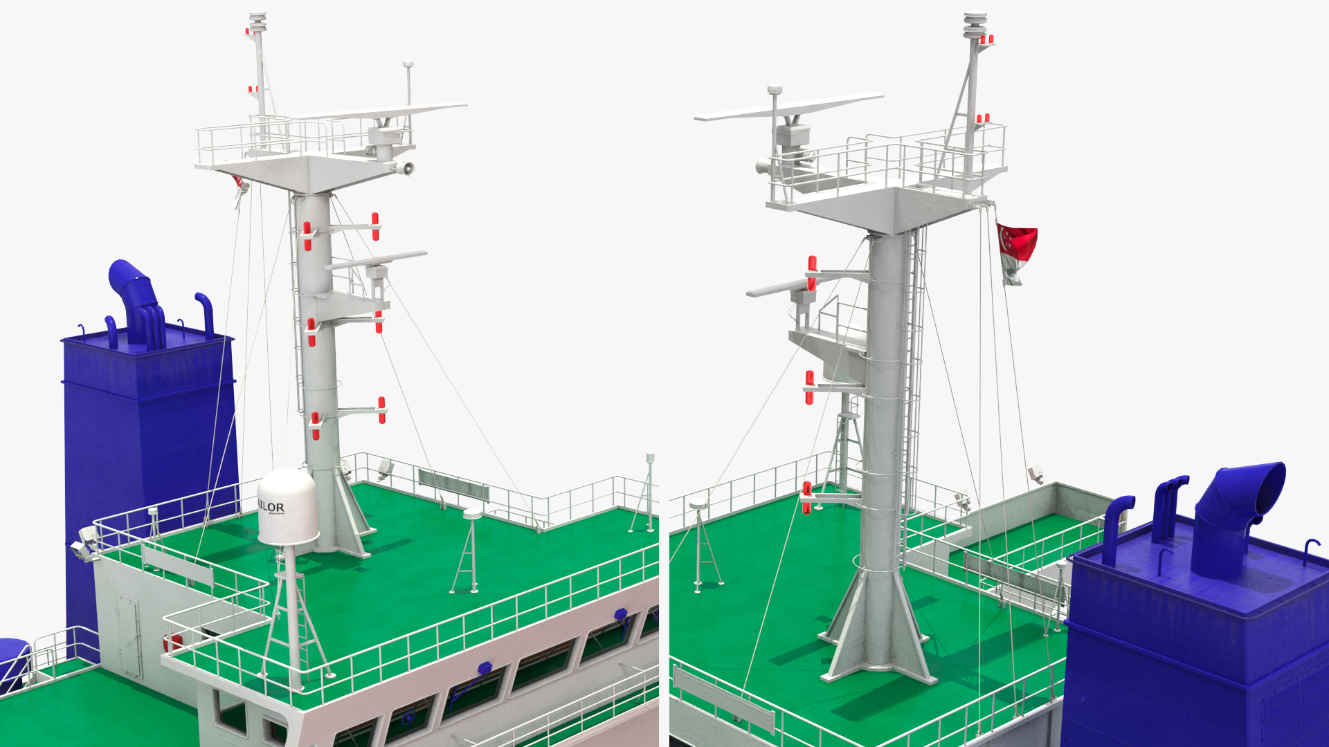 Marine Cargo Ship 3D