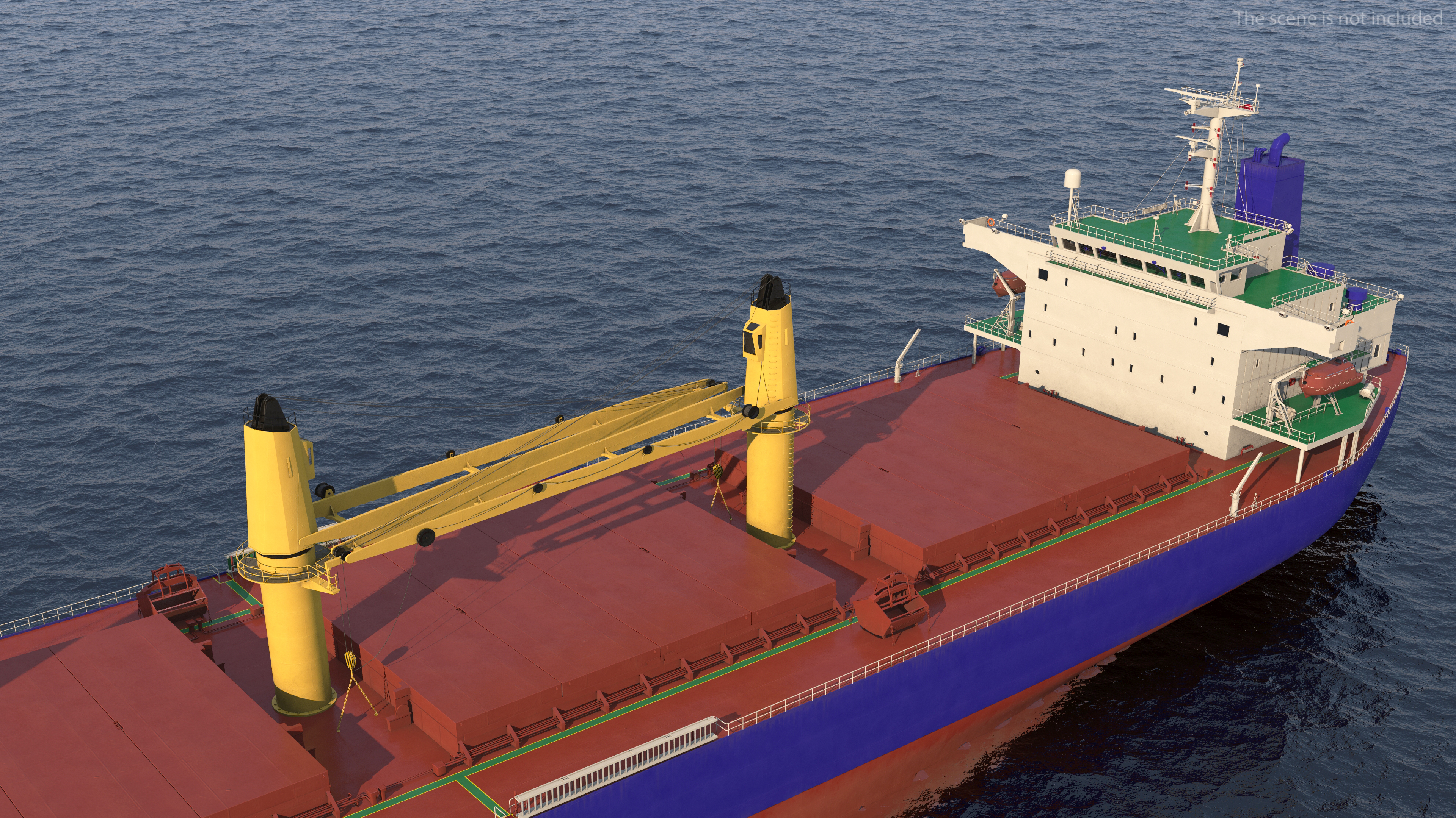 Marine Cargo Ship 3D