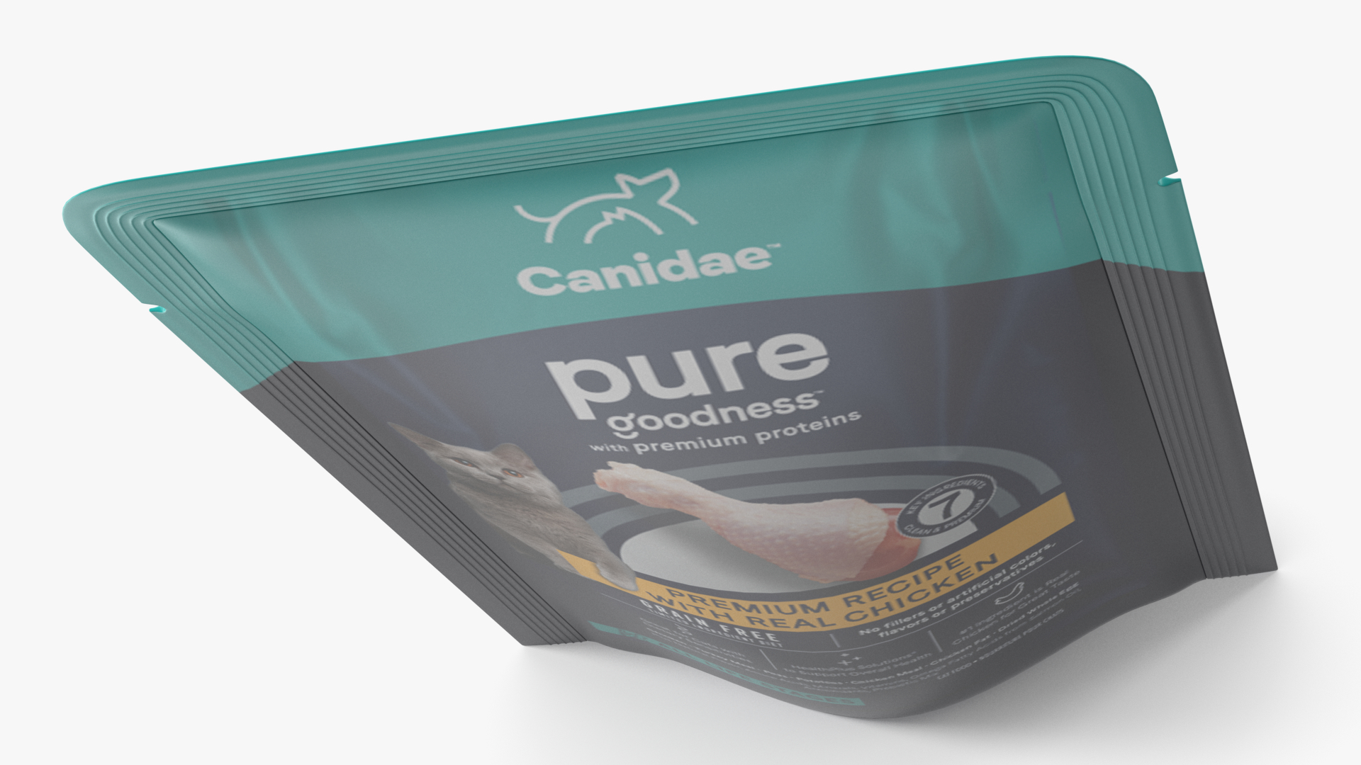 Cat Food Pouch Canidae 3D