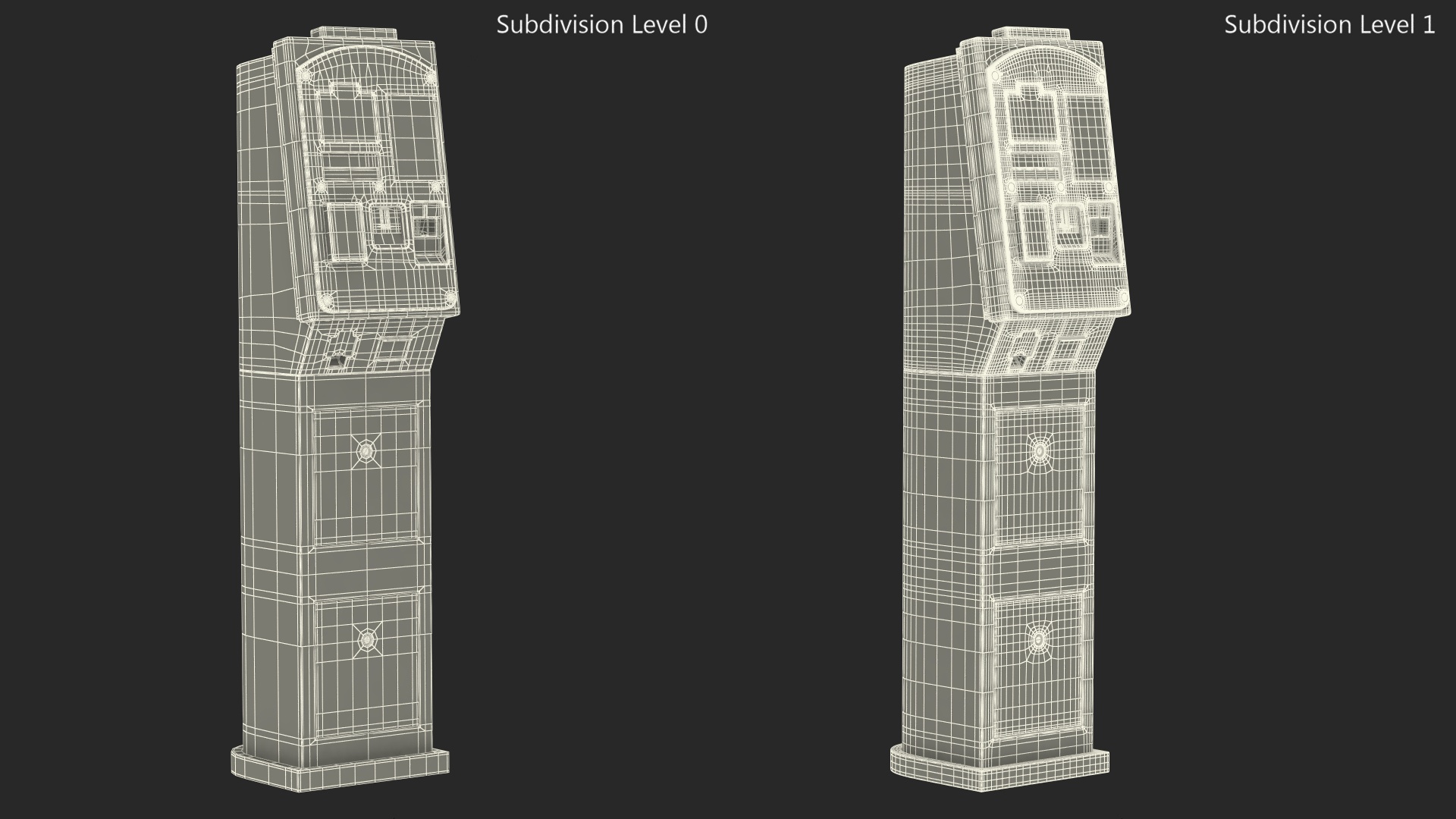 3D Digital Parking Meter