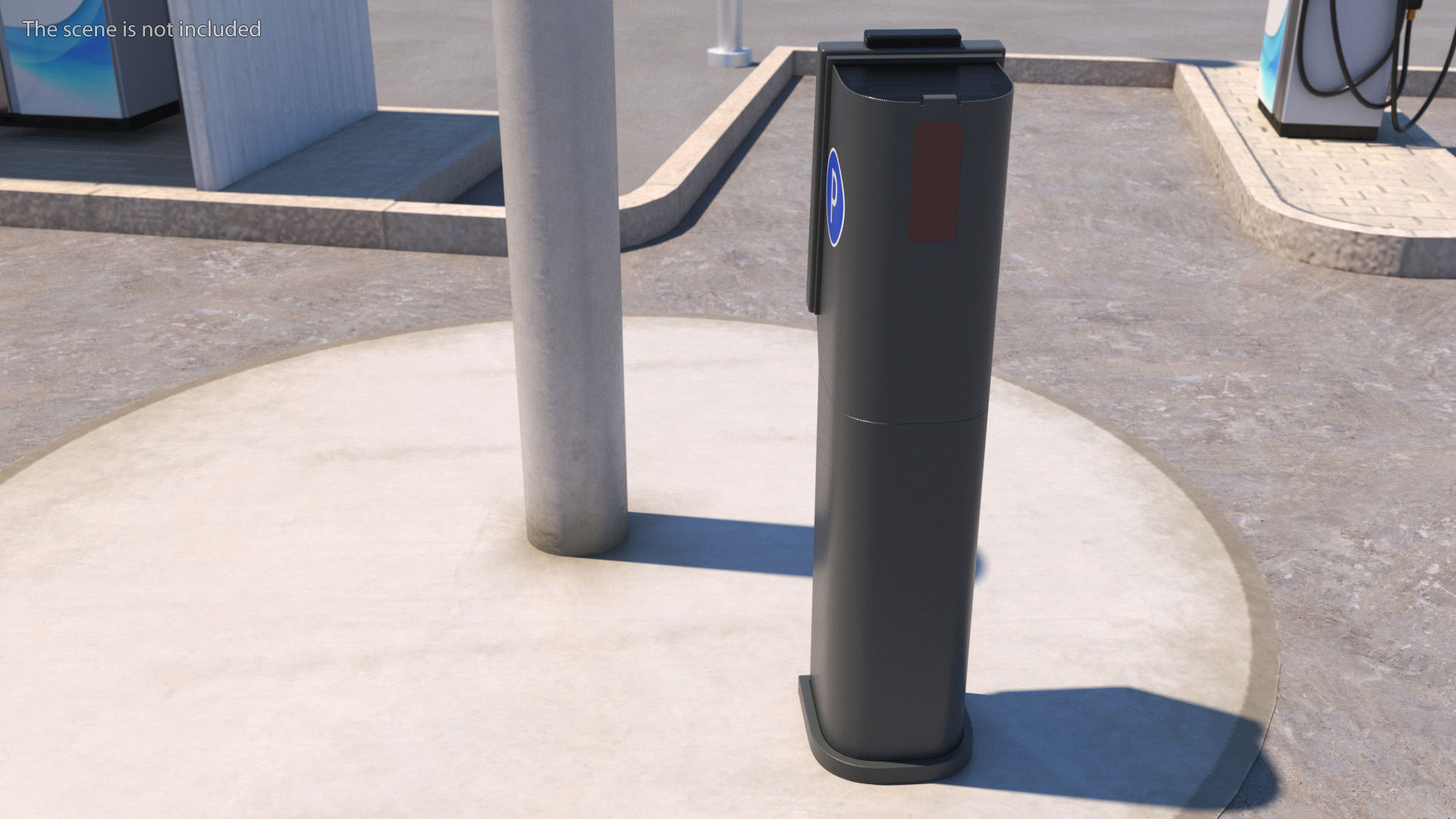 3D Digital Parking Meter