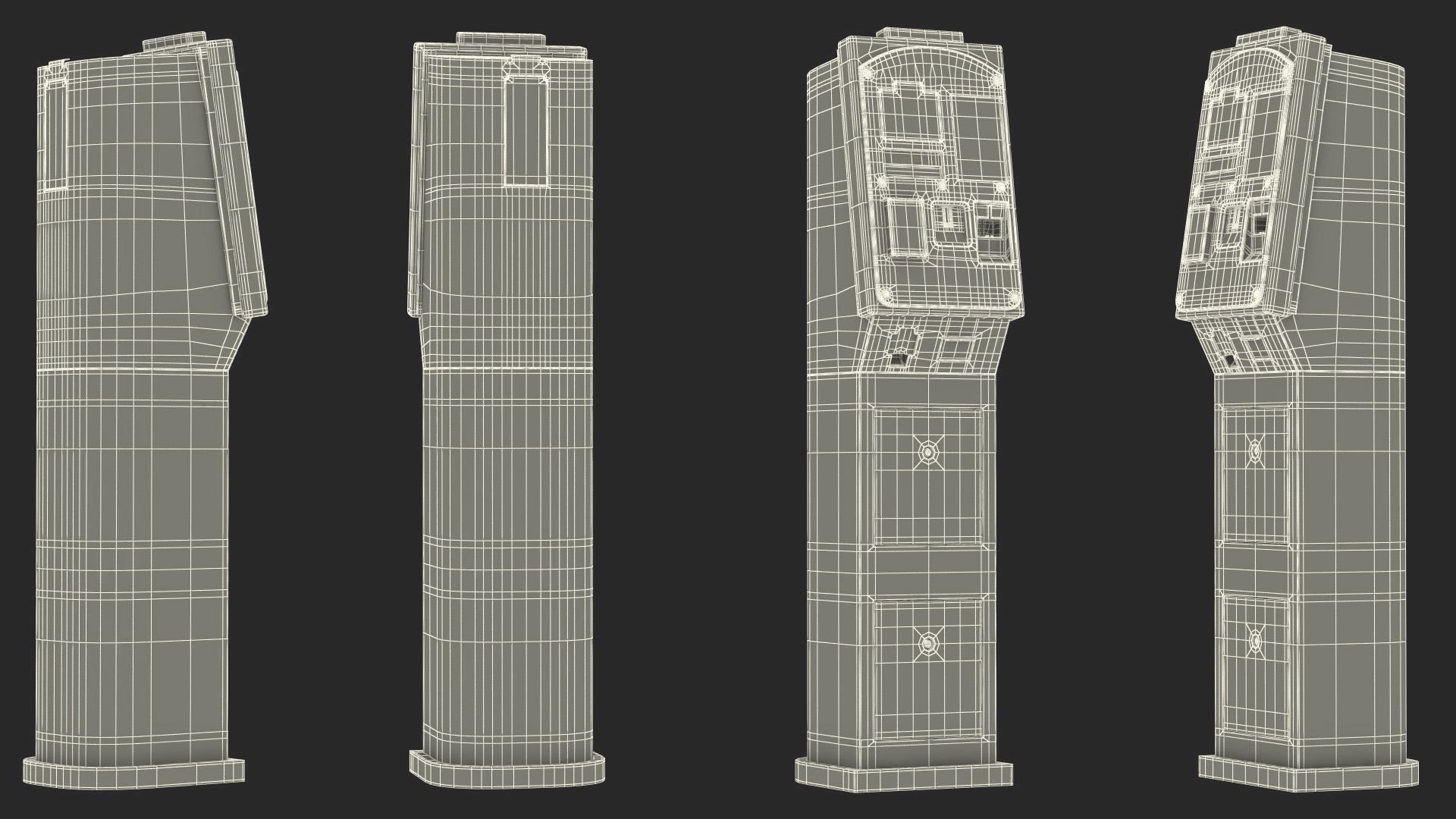 3D Digital Parking Meter