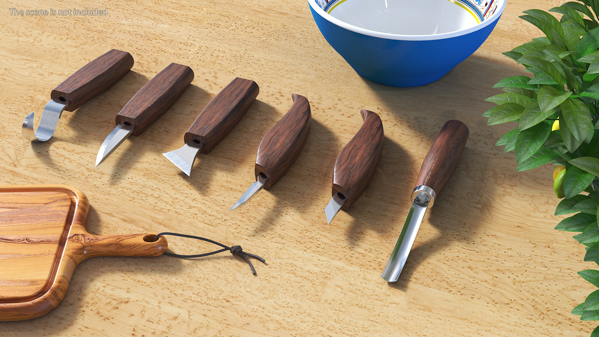 Wood Carving Tools Set 3D