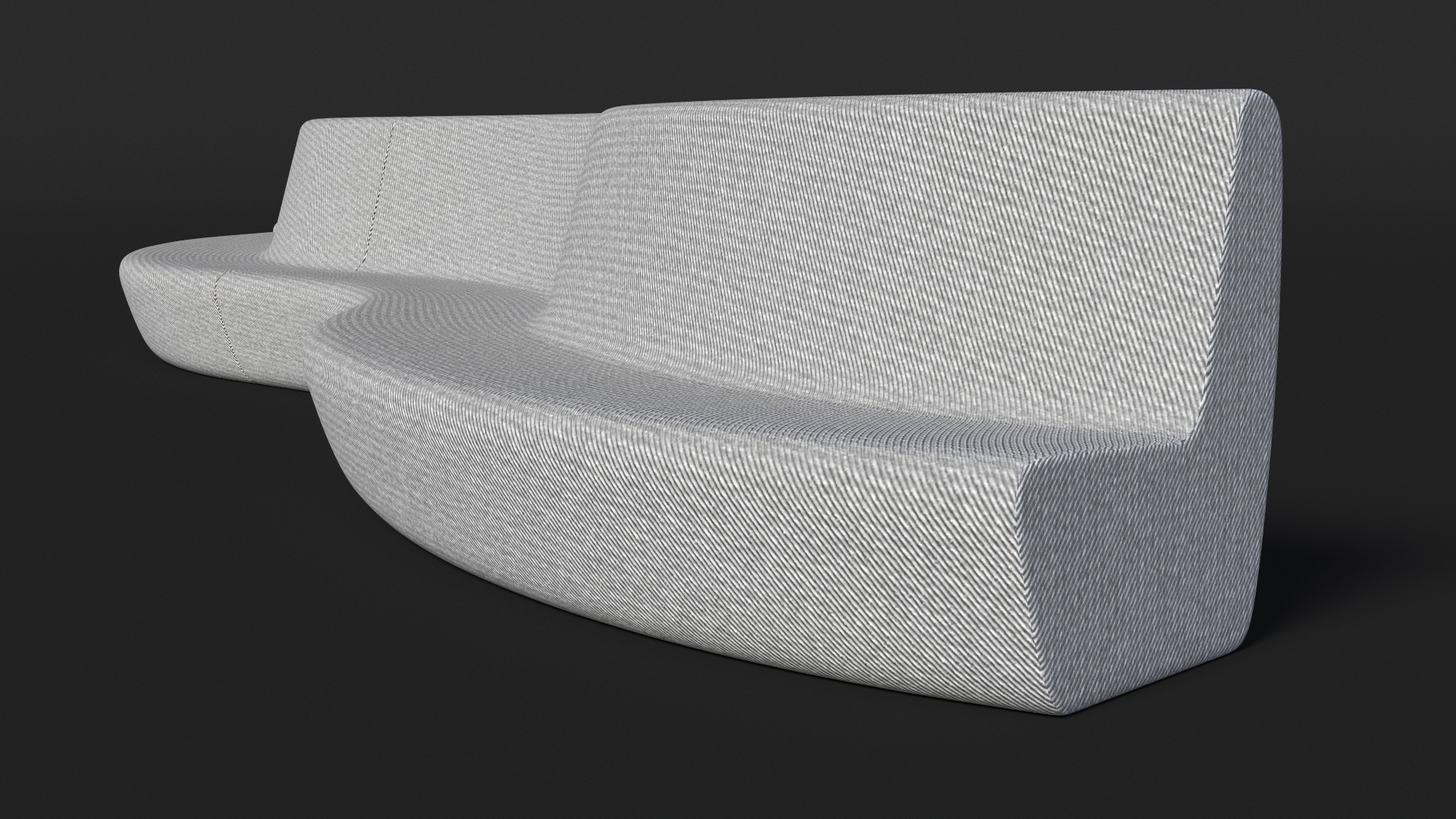 Wavy Seat 3D model