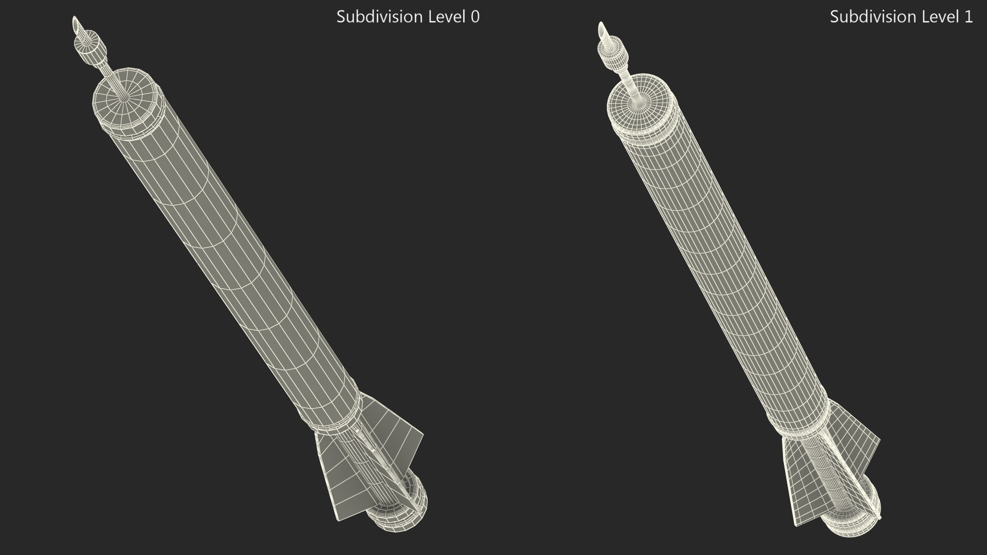 3D Aluminium Dart Syringe Genia model