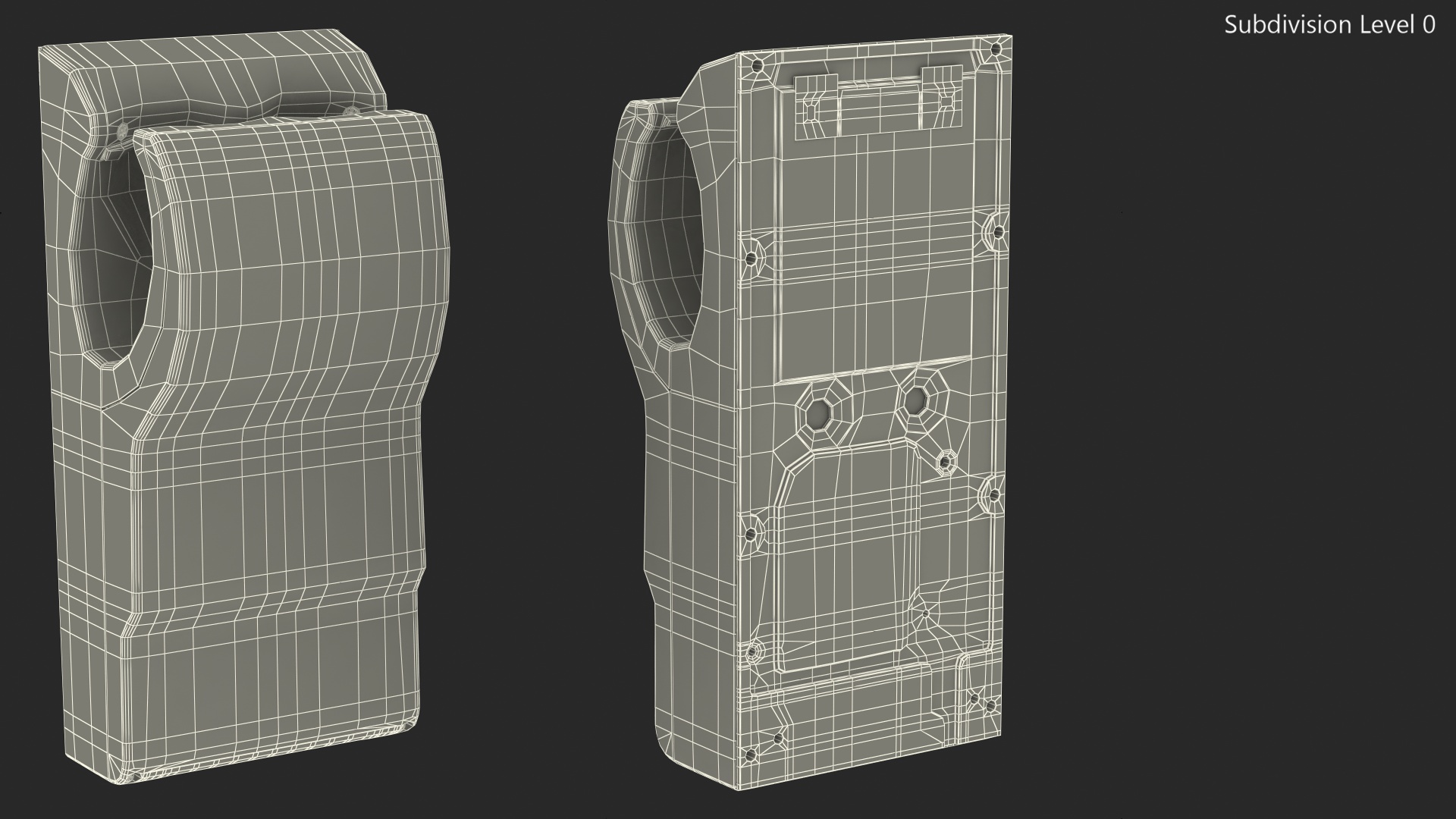 3D High Velocity Vertical Hand Dryer model