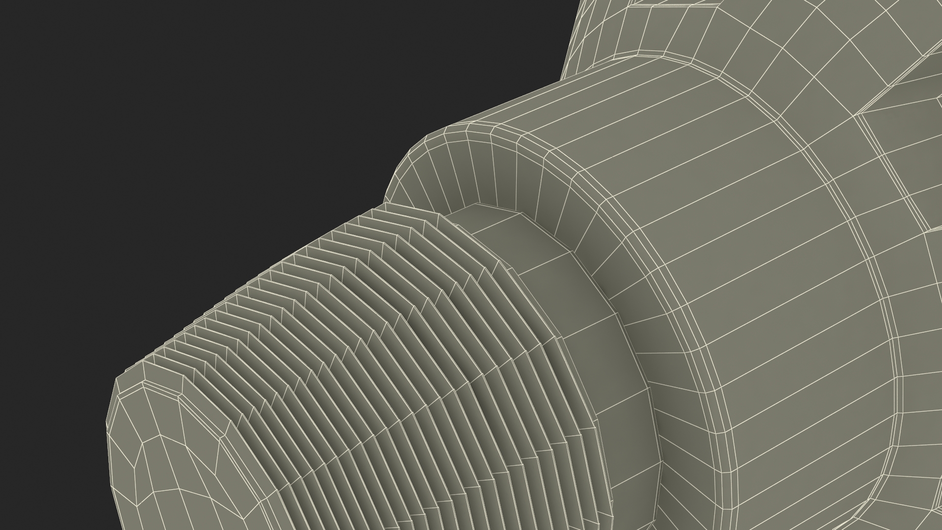 3D model Drilling Rig Bit PDC