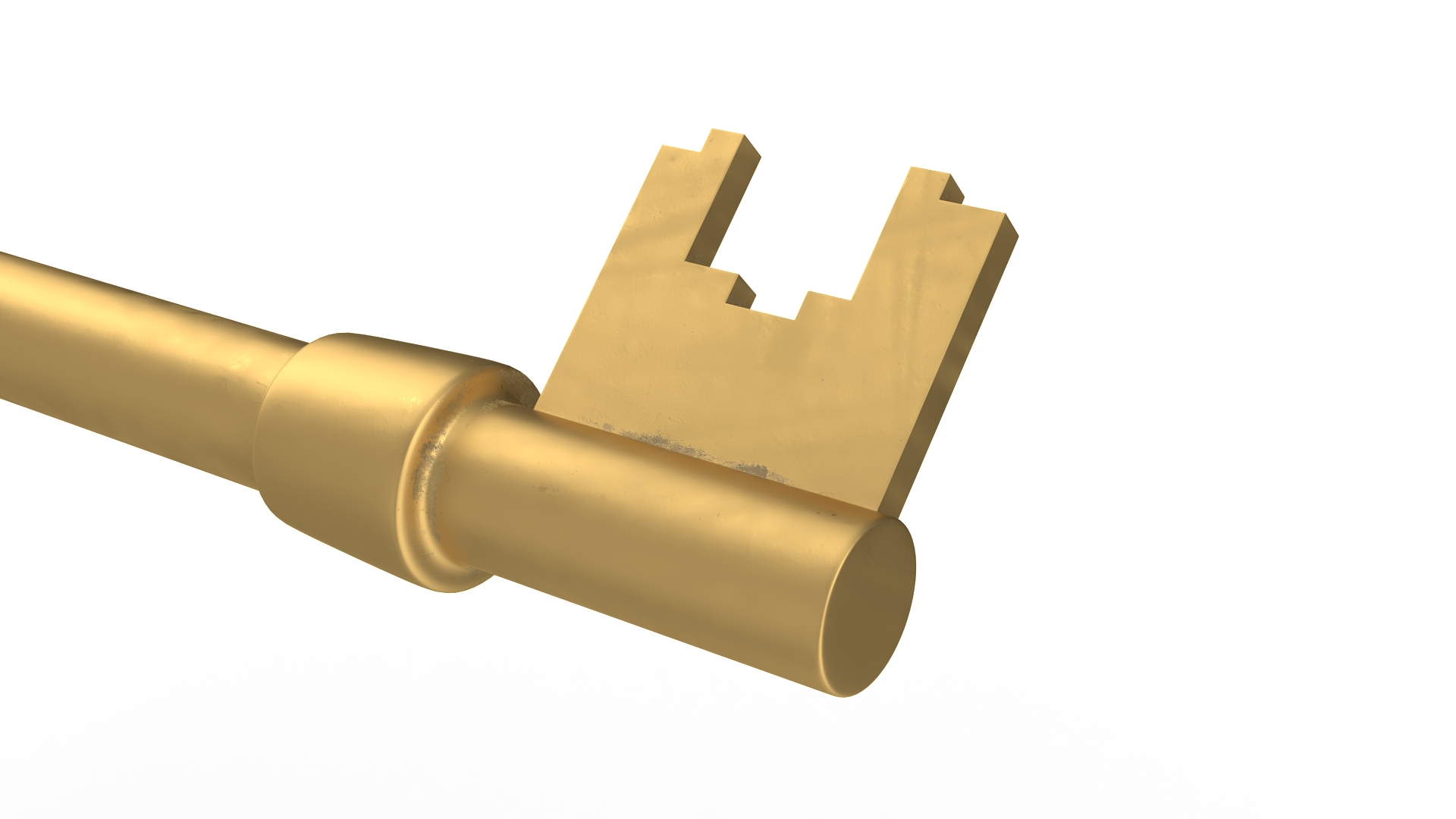 3D model Gold Key