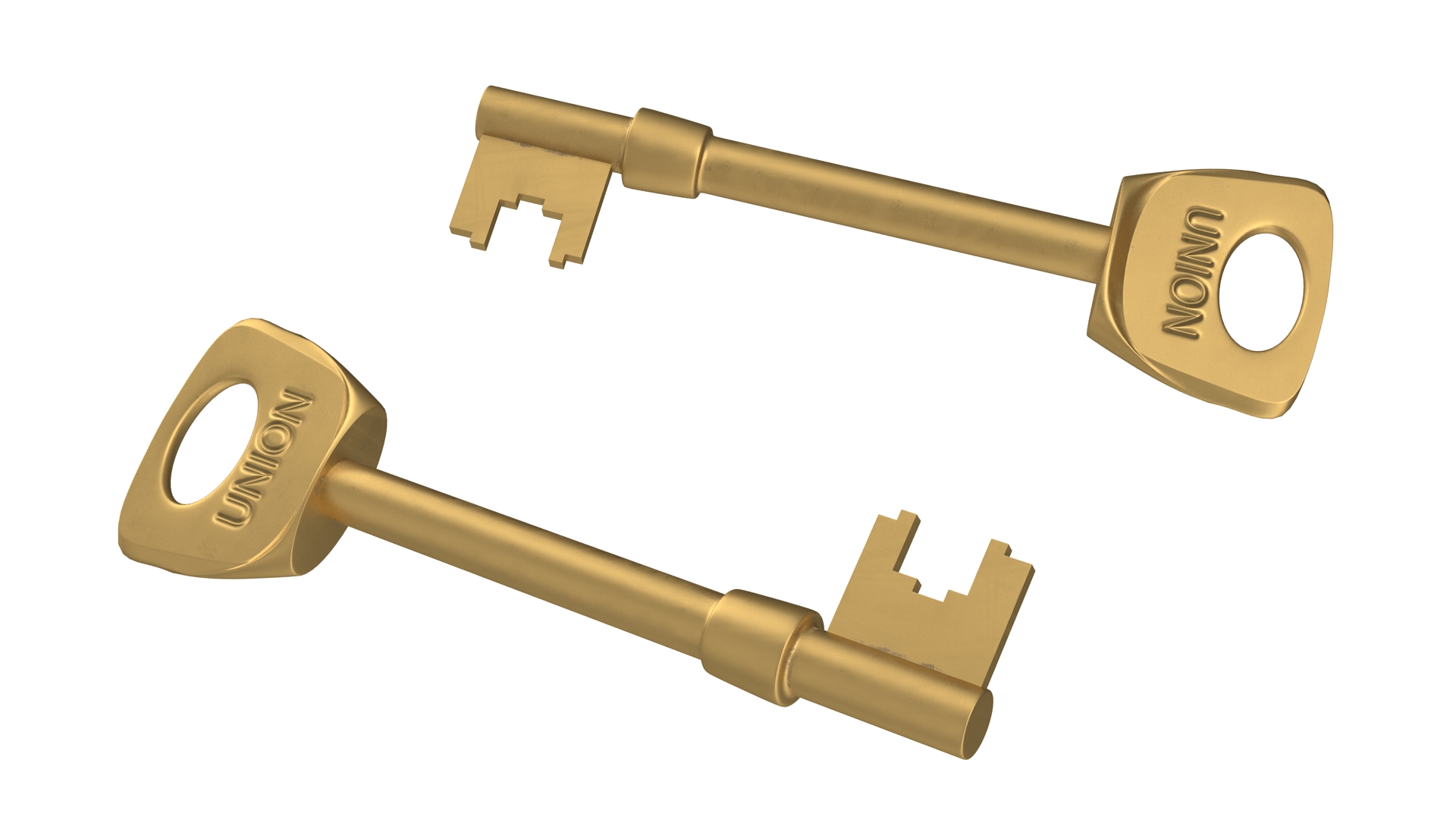 3D model Gold Key