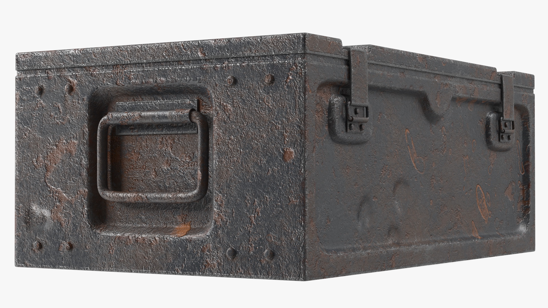 3D model Old Weapon Box Metal