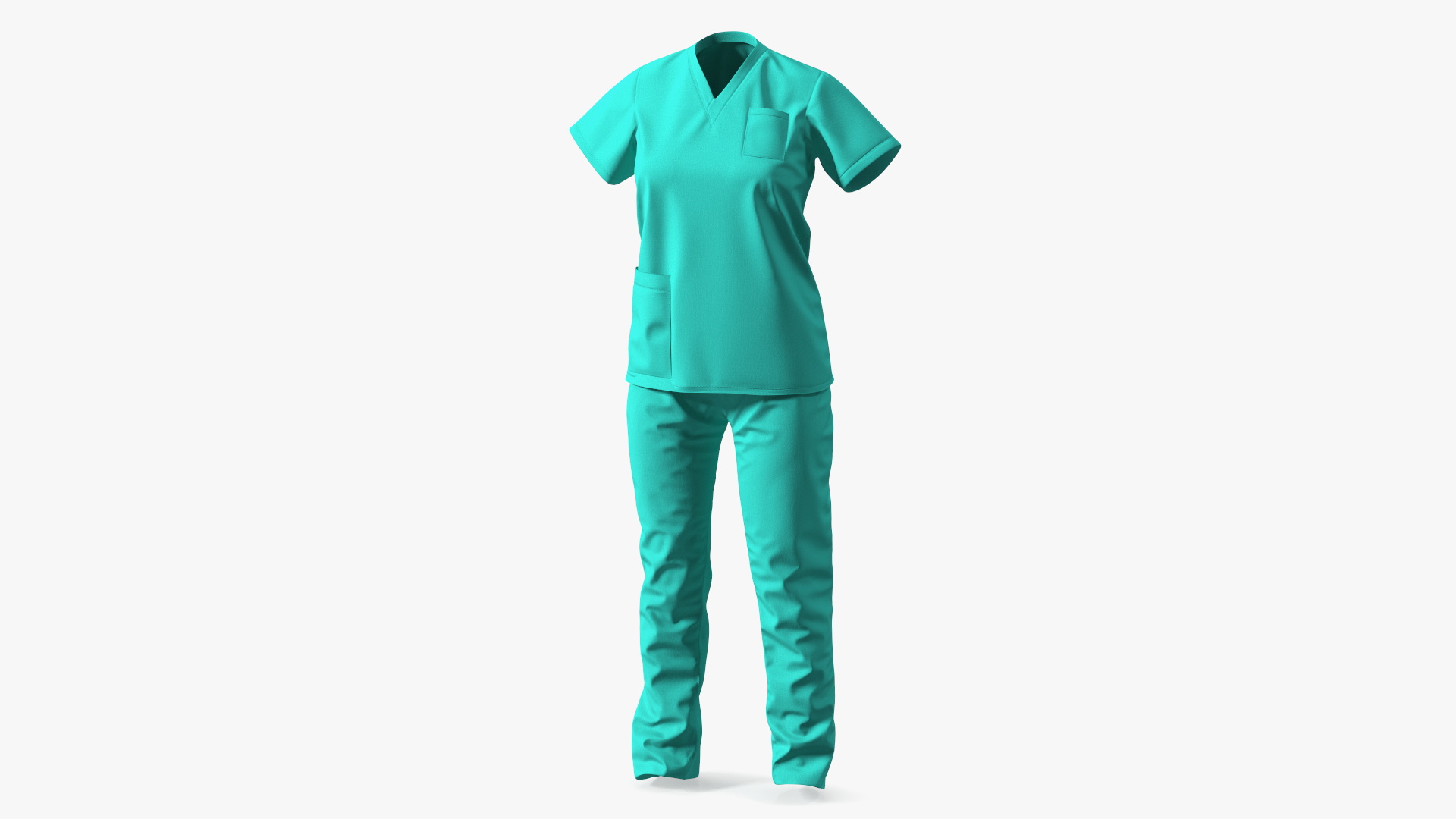 3D Medical Nurse Uniform