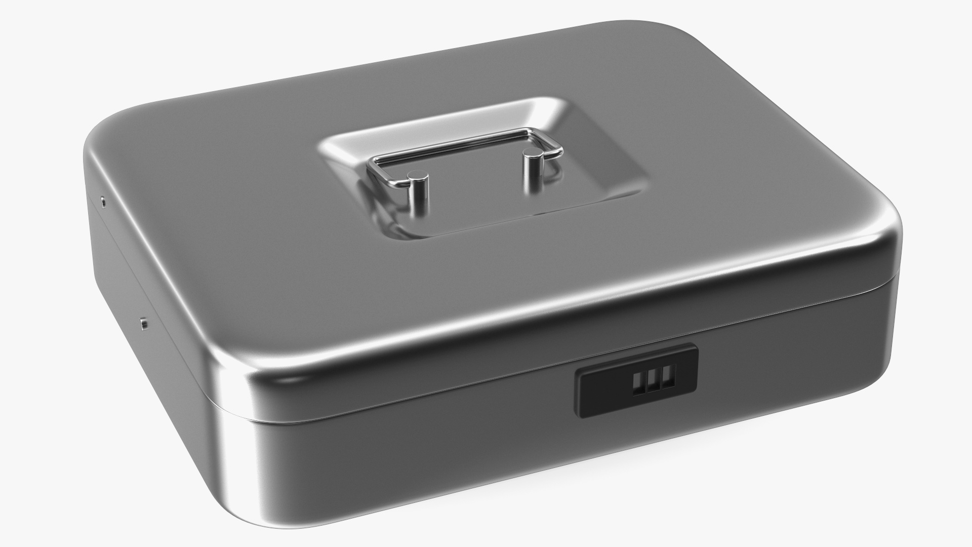 3D Cash Box Gray model