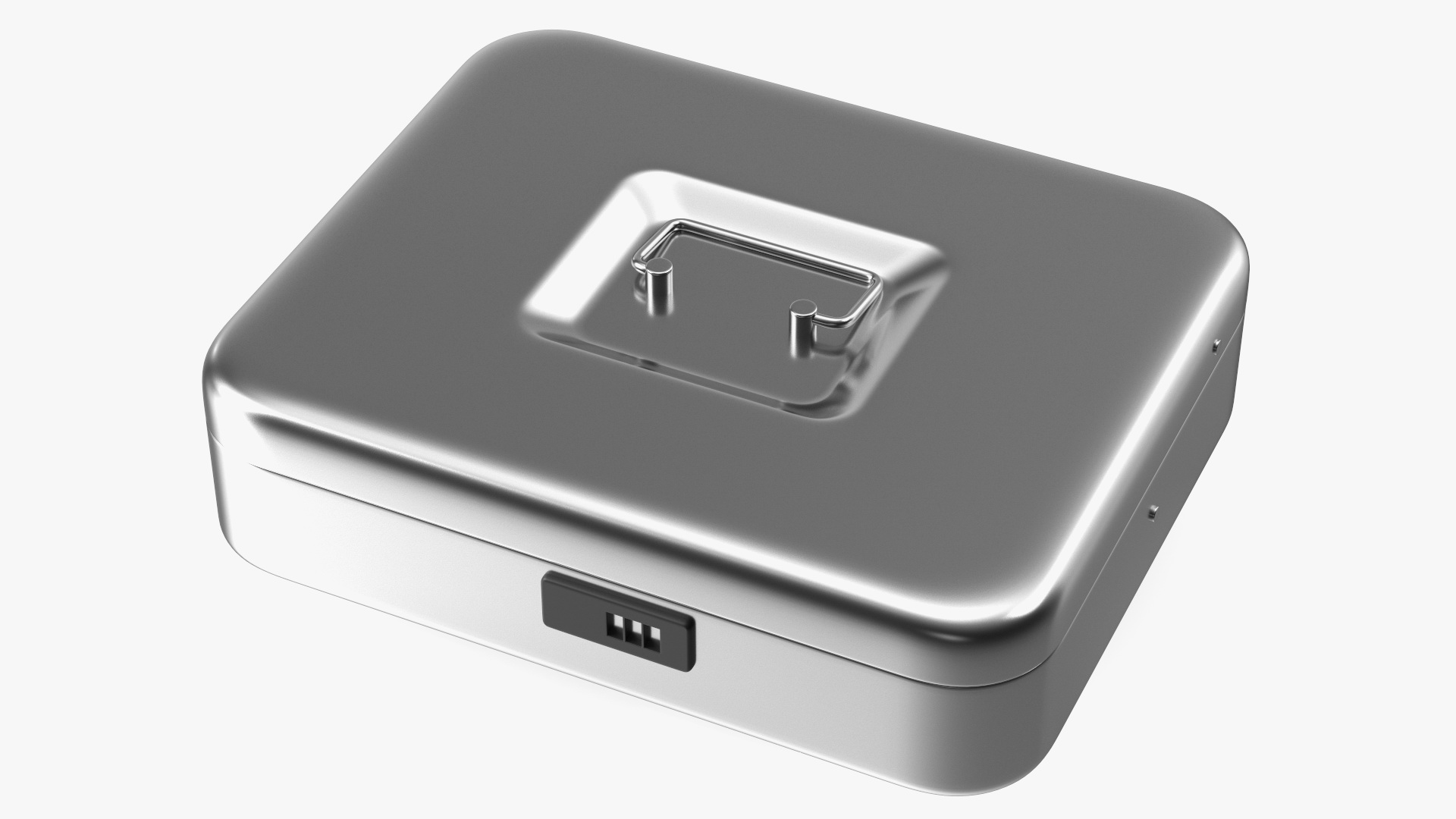 3D Cash Box Gray model