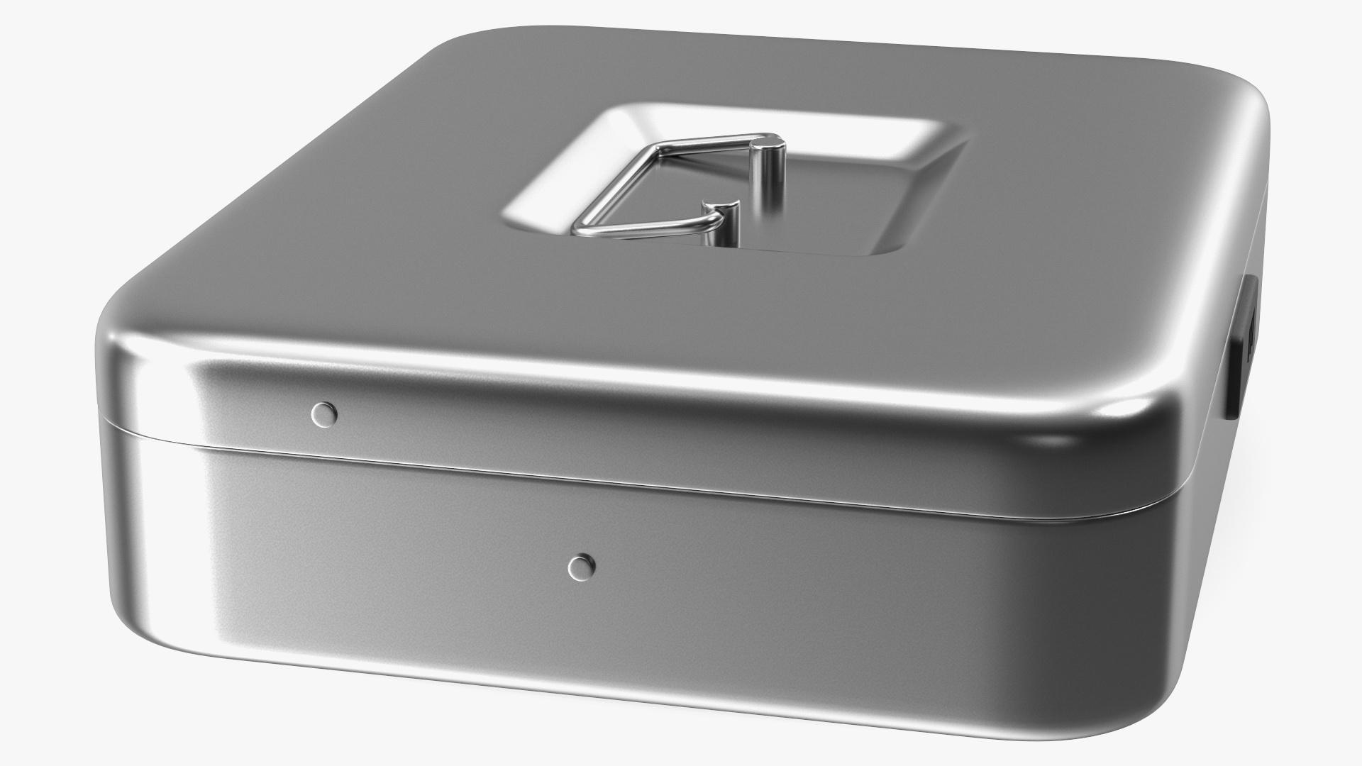 3D Cash Box Gray model