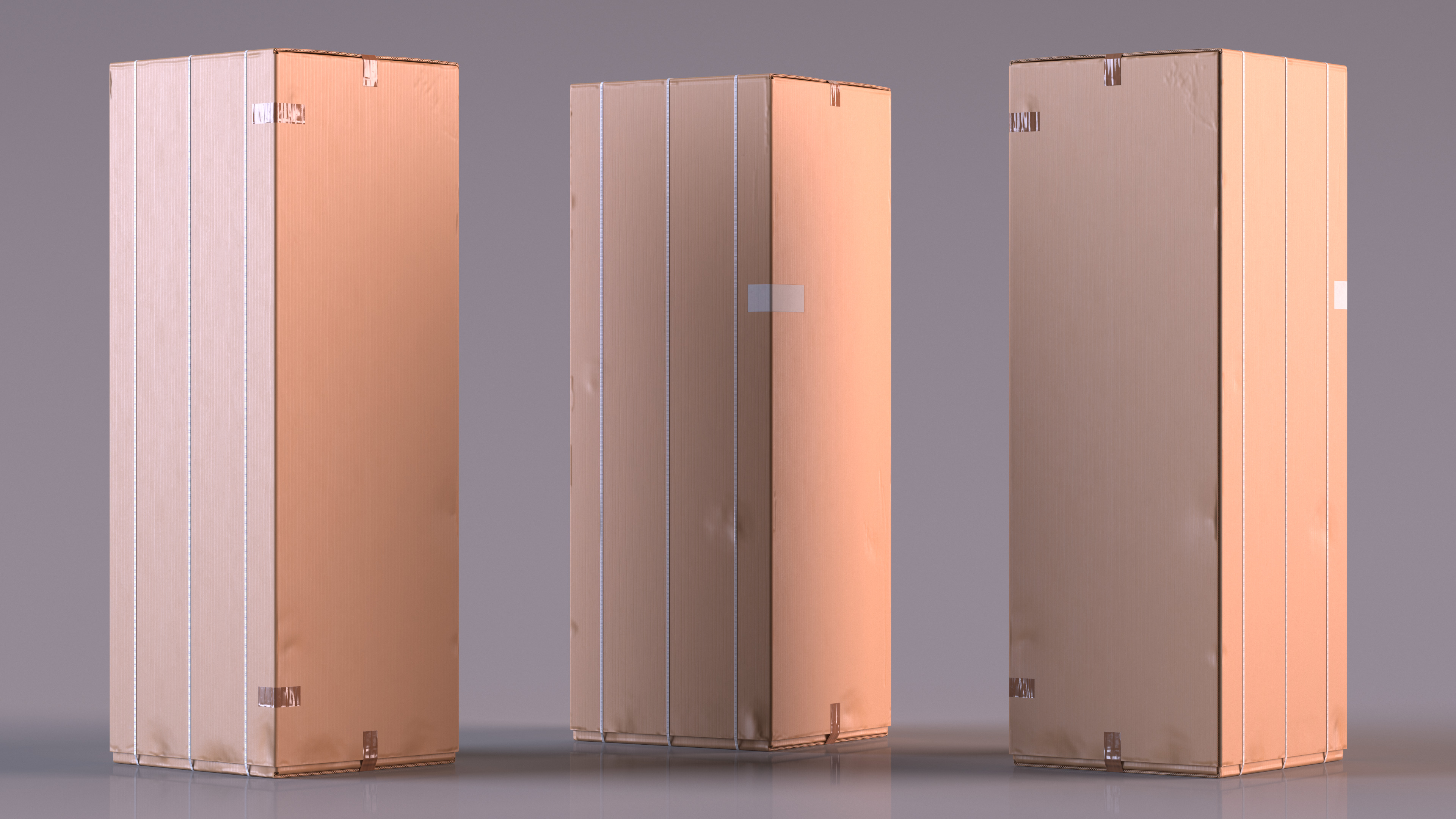 Big Carton Package Box 3D