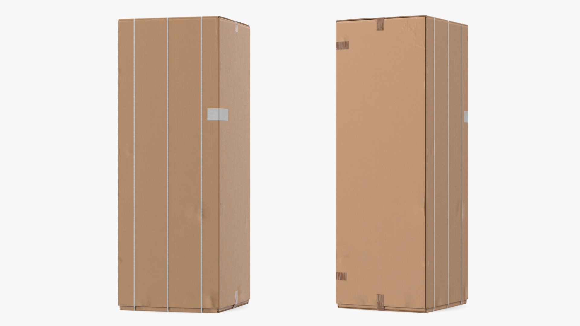 Big Carton Package Box 3D