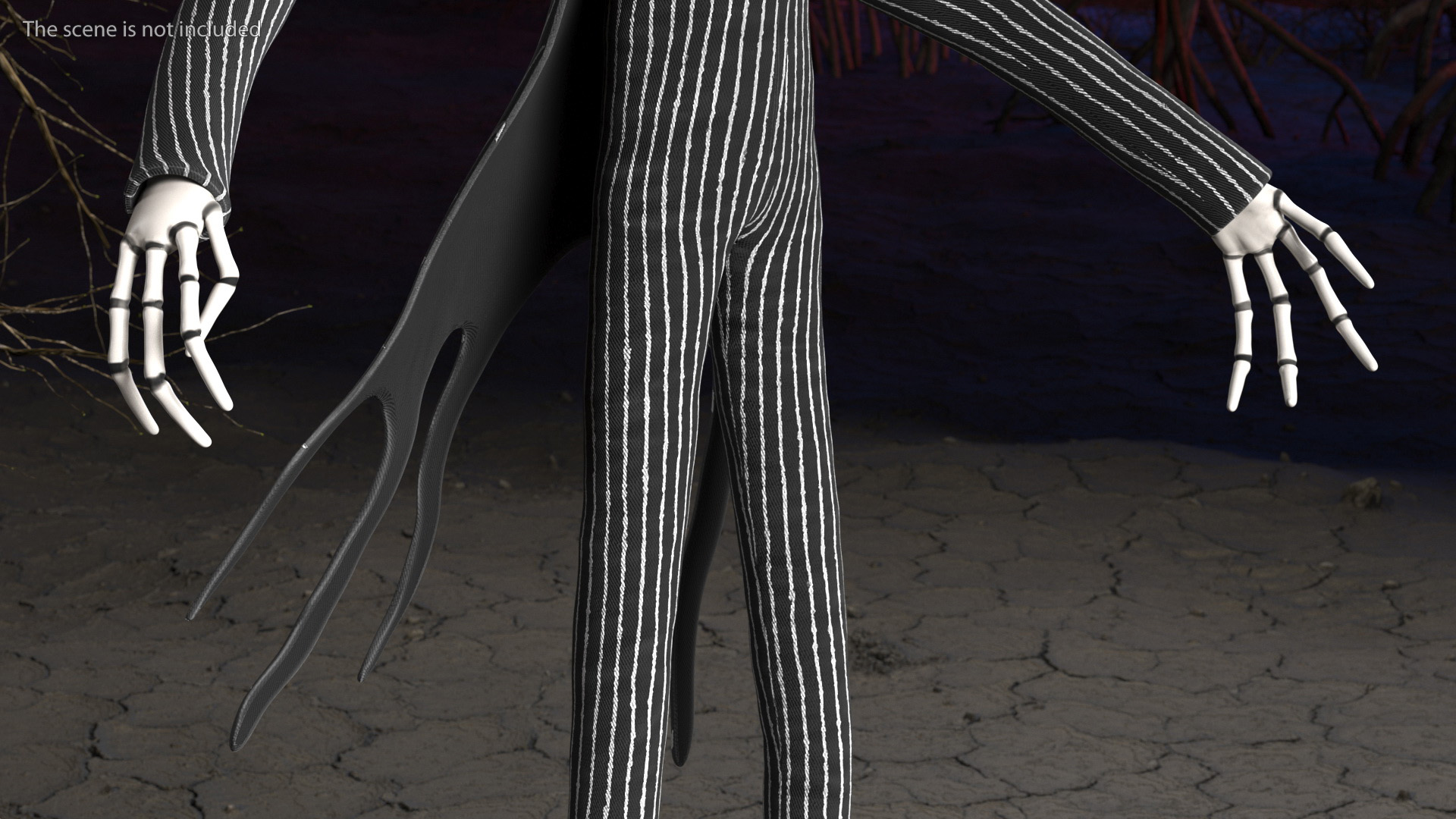 3D model Jack Skellington Standing