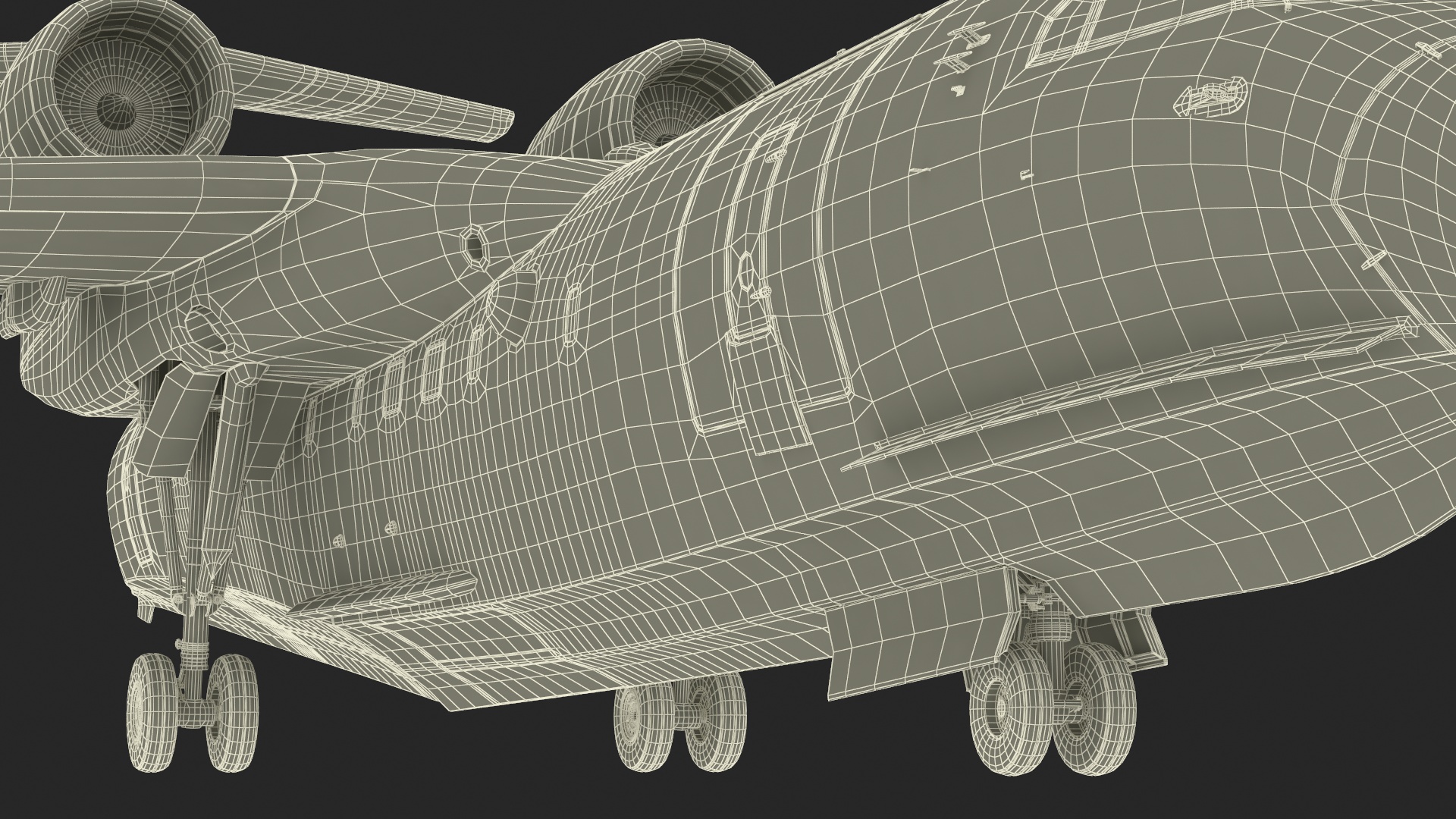 Be 200 Amphibious Aircraft Rigged for Maya 3D