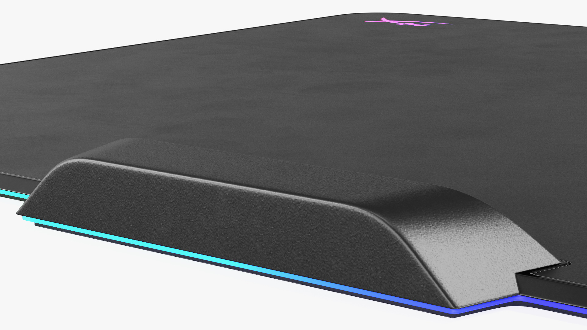 3D model HyperX FURY Ultra RGB Gaming Mouse Pad switched On