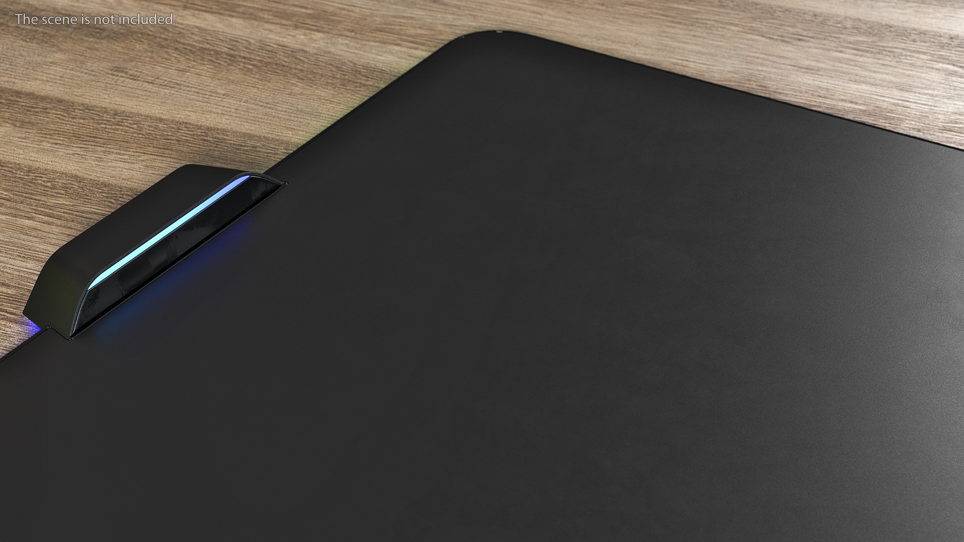 3D model HyperX FURY Ultra RGB Gaming Mouse Pad switched On