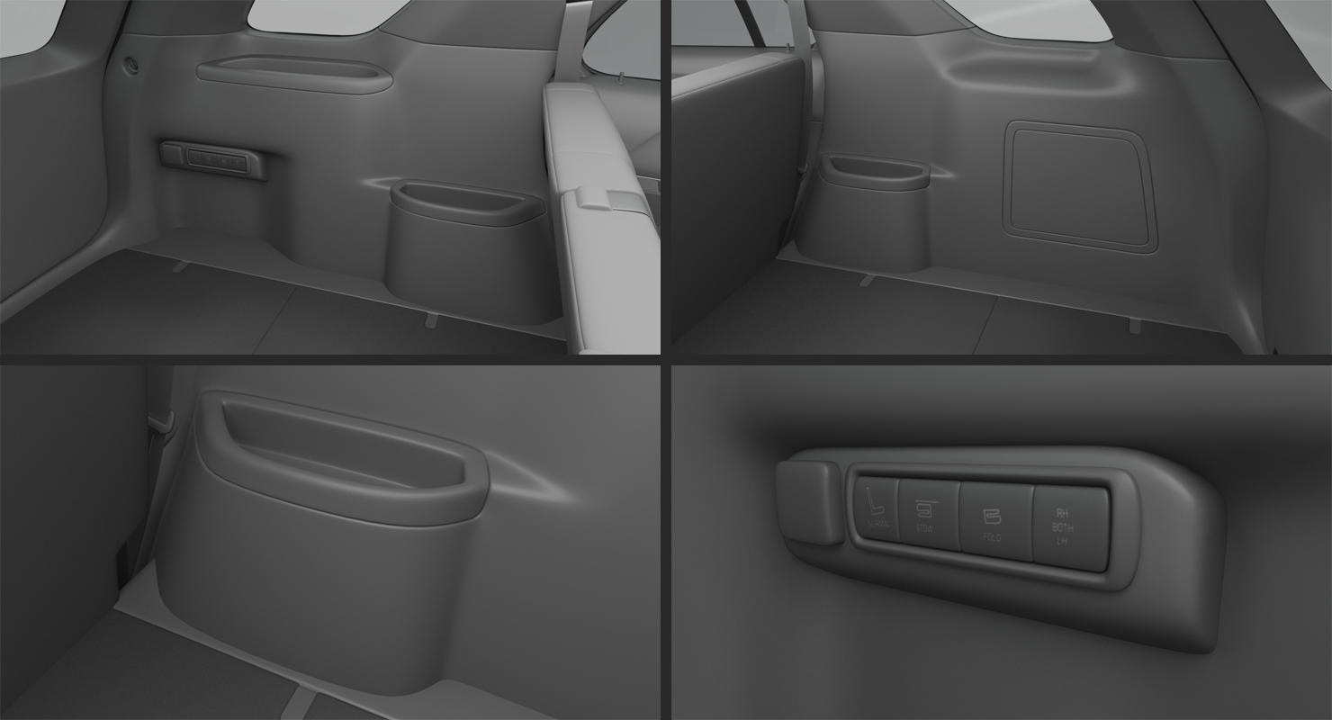 3D model Ford Explorer 2016 Rigged