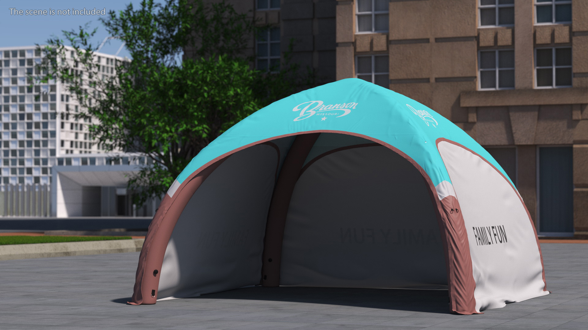 Pneumatic Branson Tent 3D