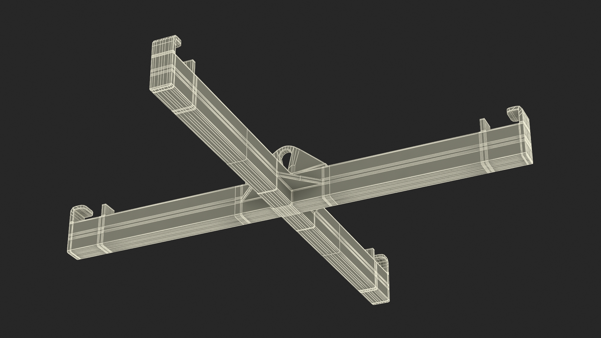 3D Cross Shaped Lifting Frame