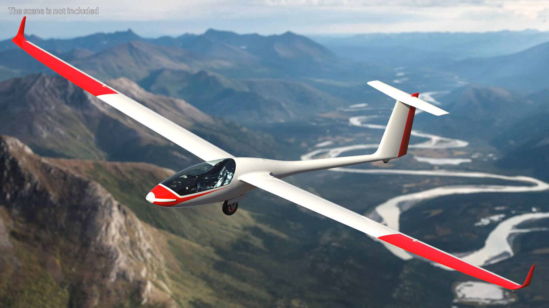 3D model Electric Glider