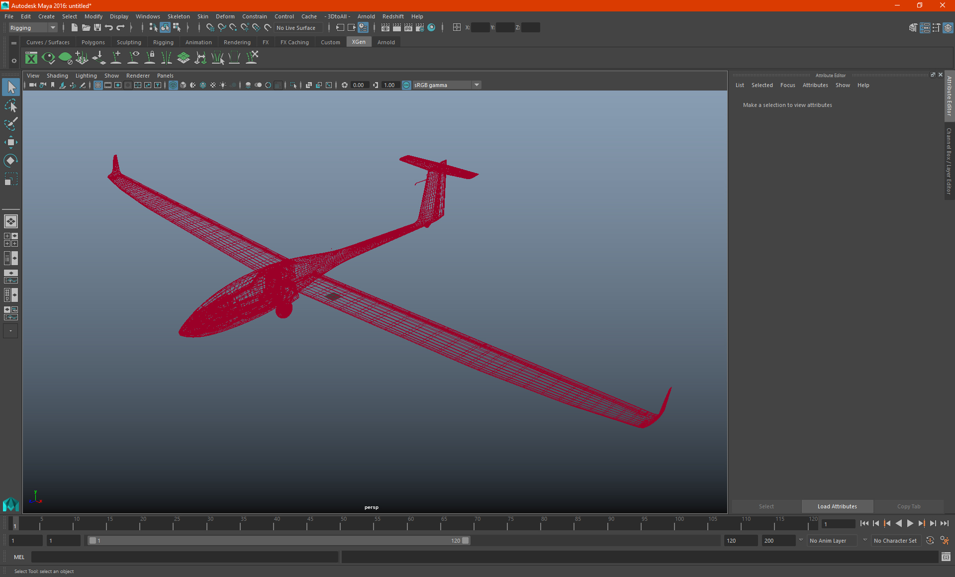 3D model Electric Glider