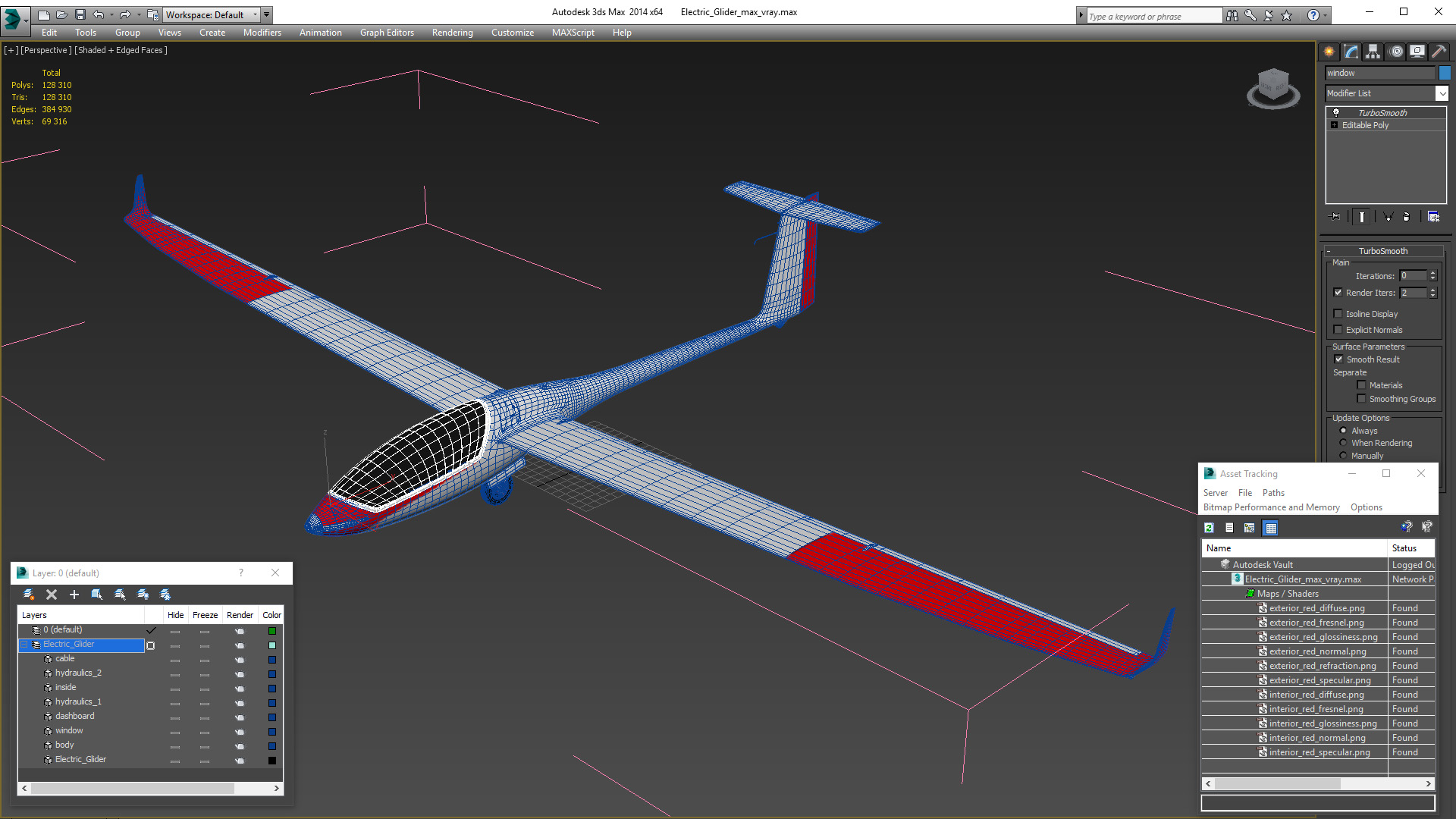 3D model Electric Glider