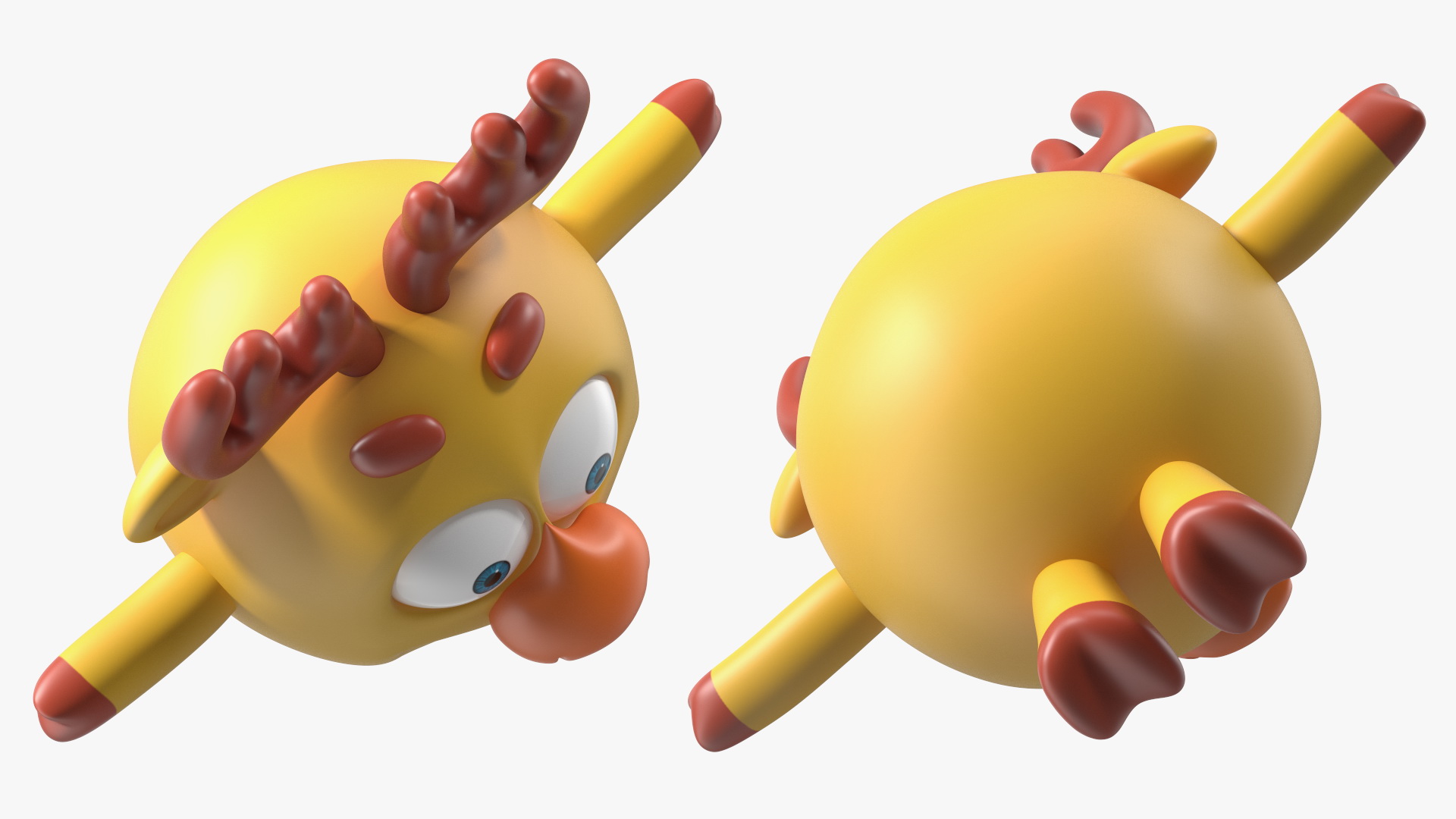 3D Dokko Character Kikoriki Rigged