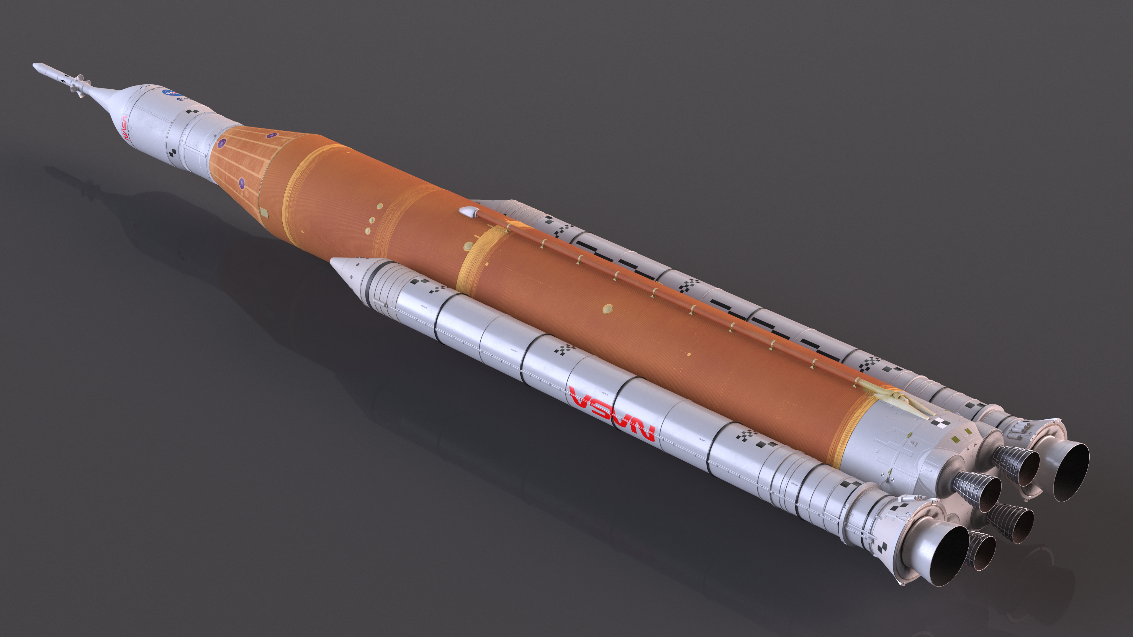 NASA Space Launch System 3D model