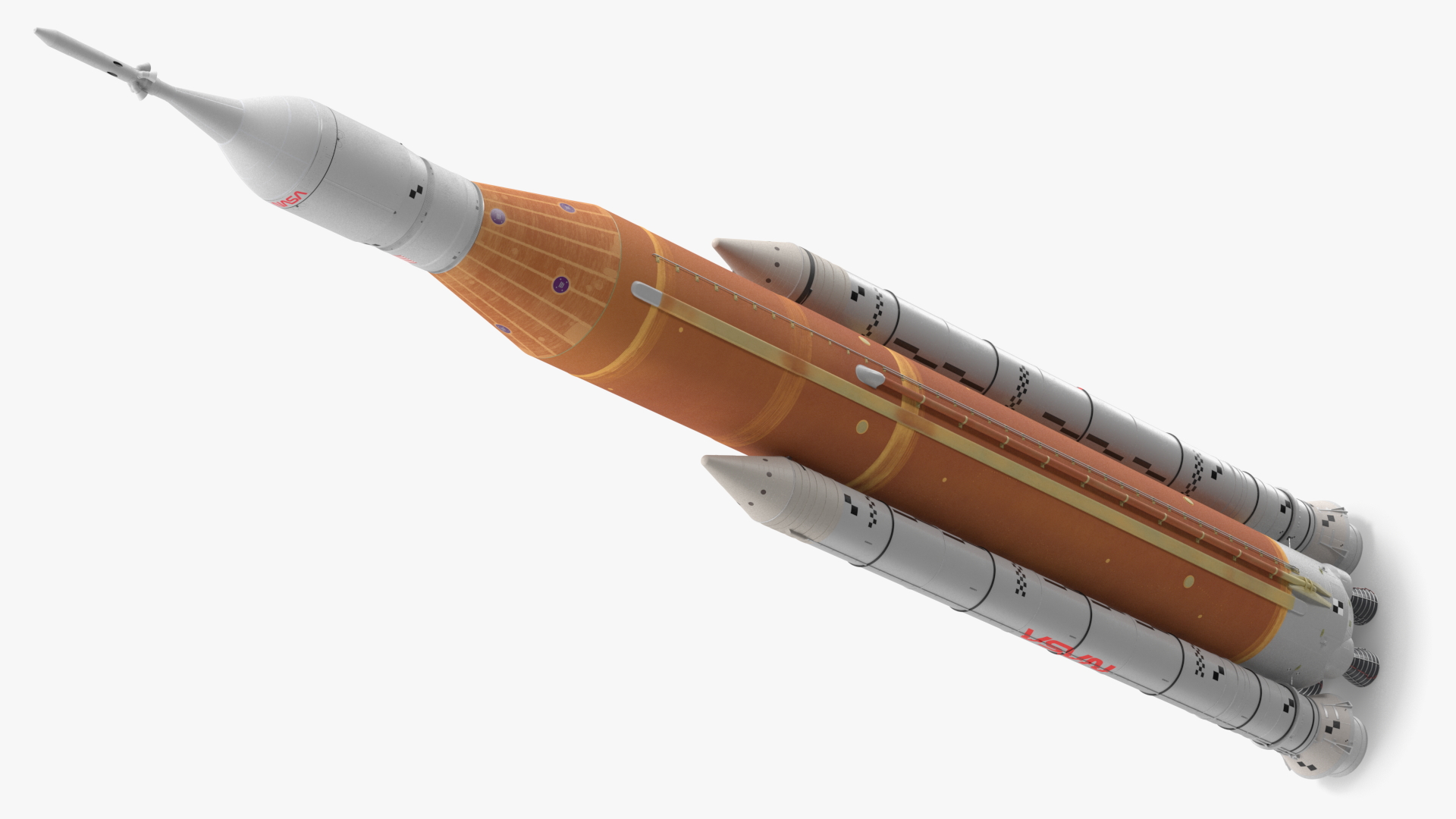 NASA Space Launch System 3D model