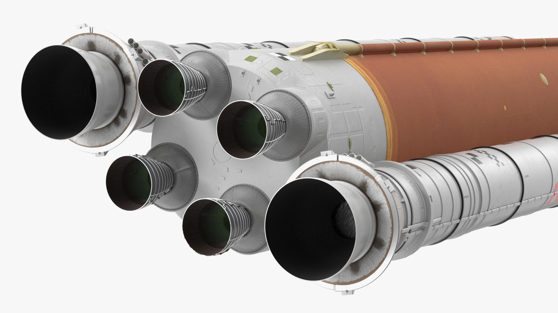 NASA Space Launch System 3D model