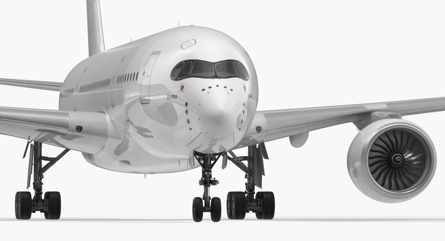 3D Airbus A350 800 Generic model