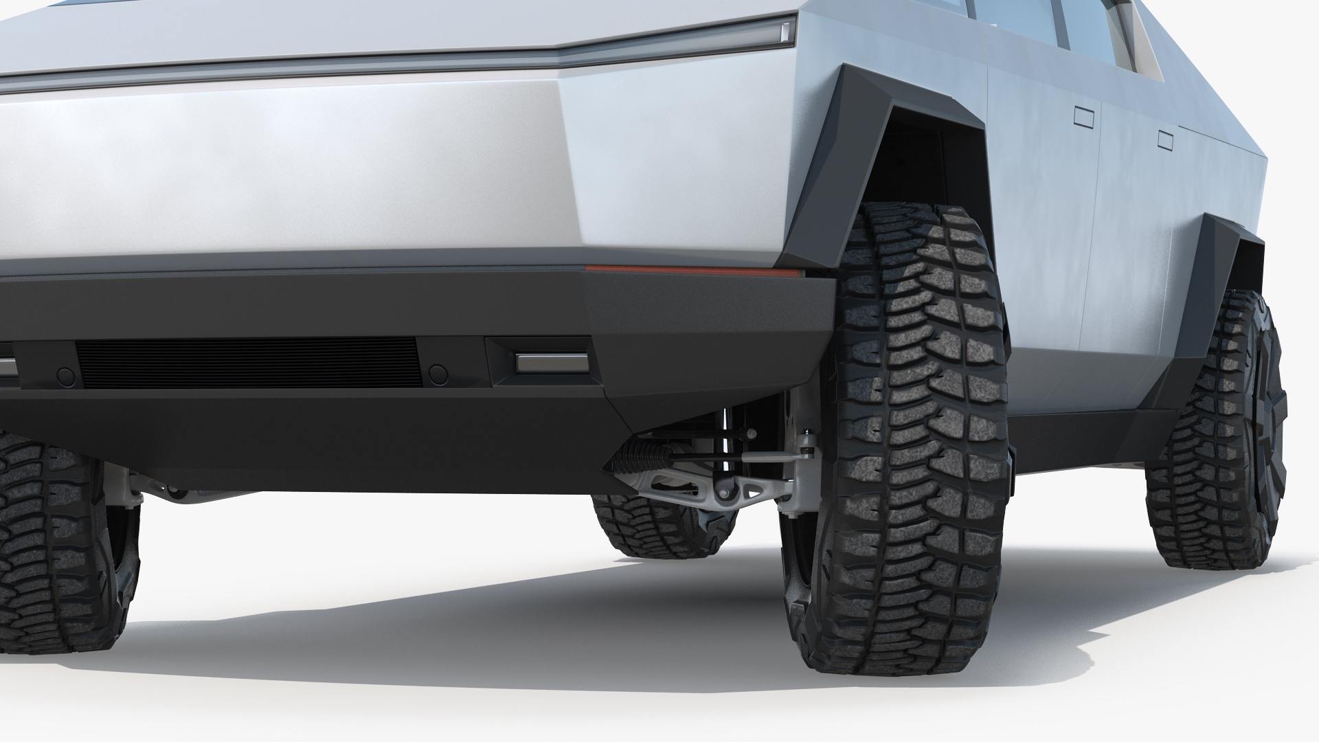 3D Tesla Cybertruck Rigged model