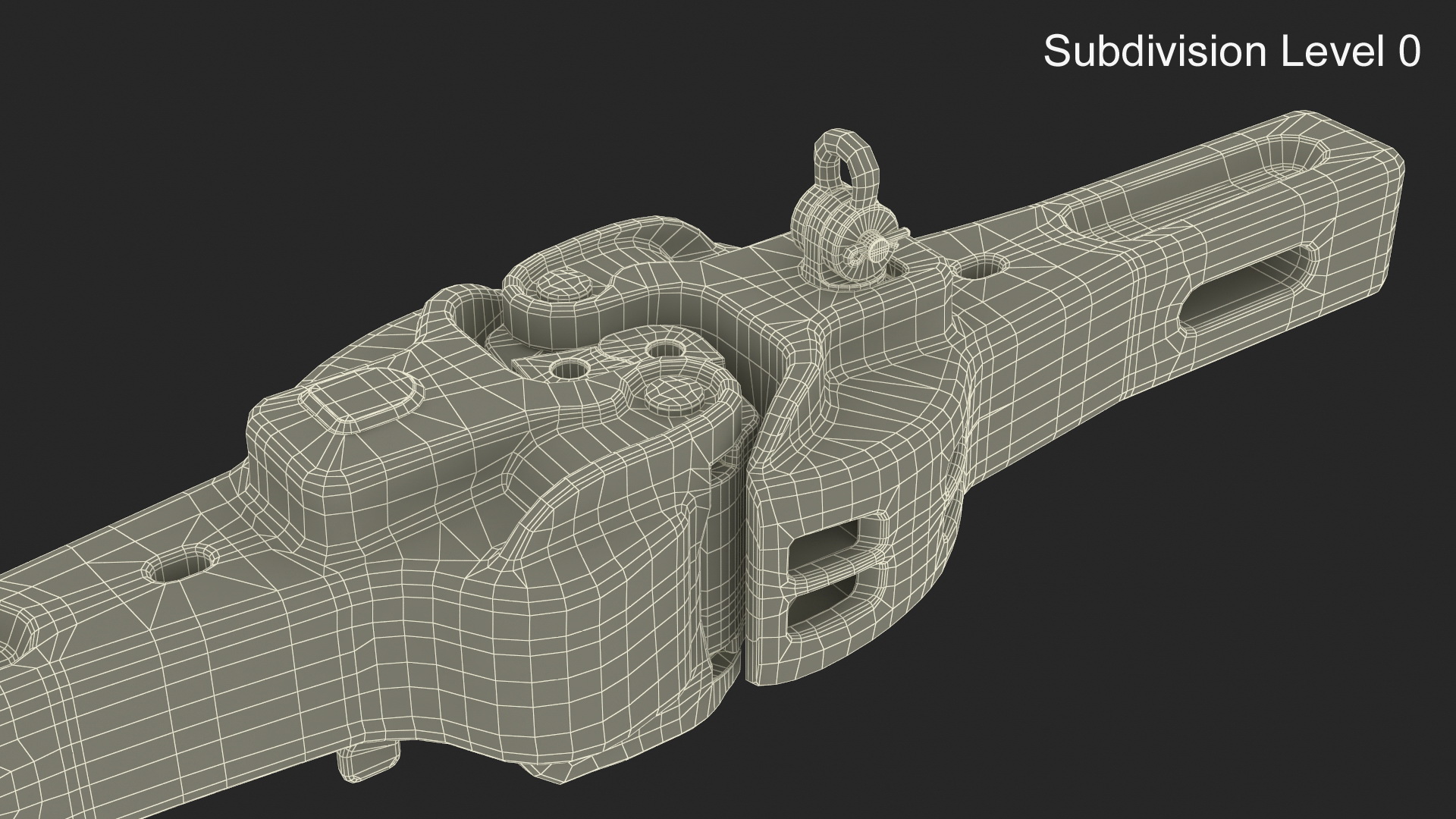 Janney Type Railway Coupler 3D