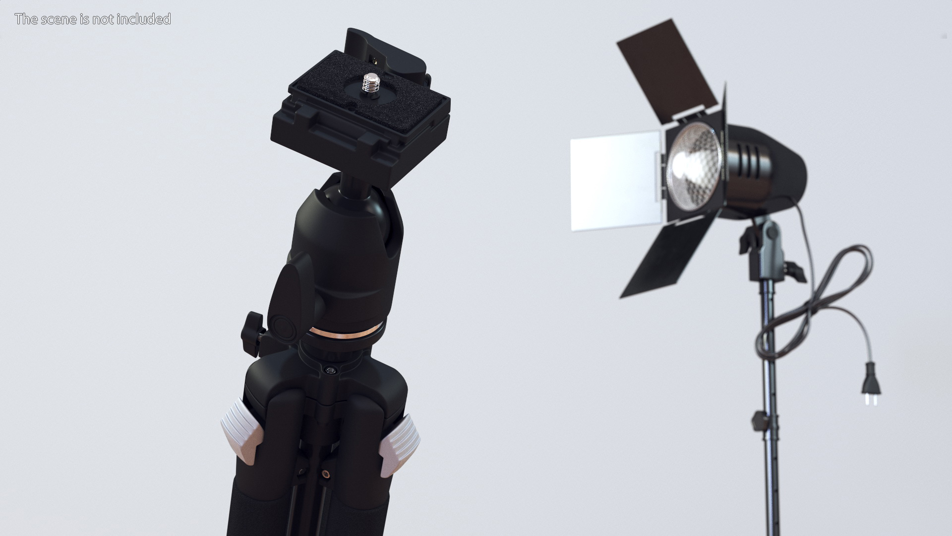 Small Camera Tripod 3D model