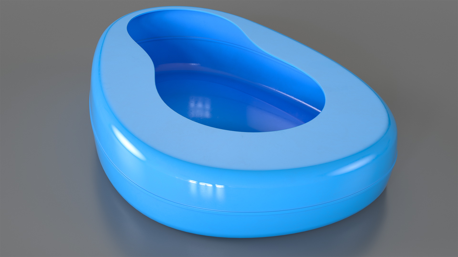 3D model Bed Pan Plastic