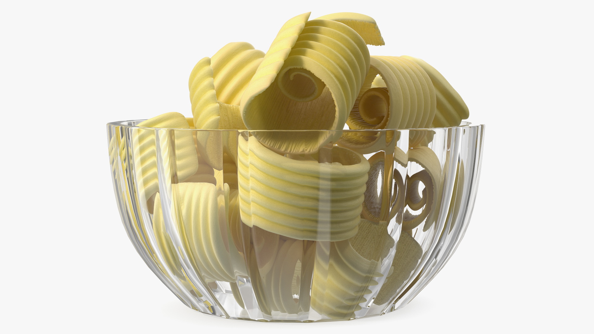 3D Bowl with Sliced Butter model