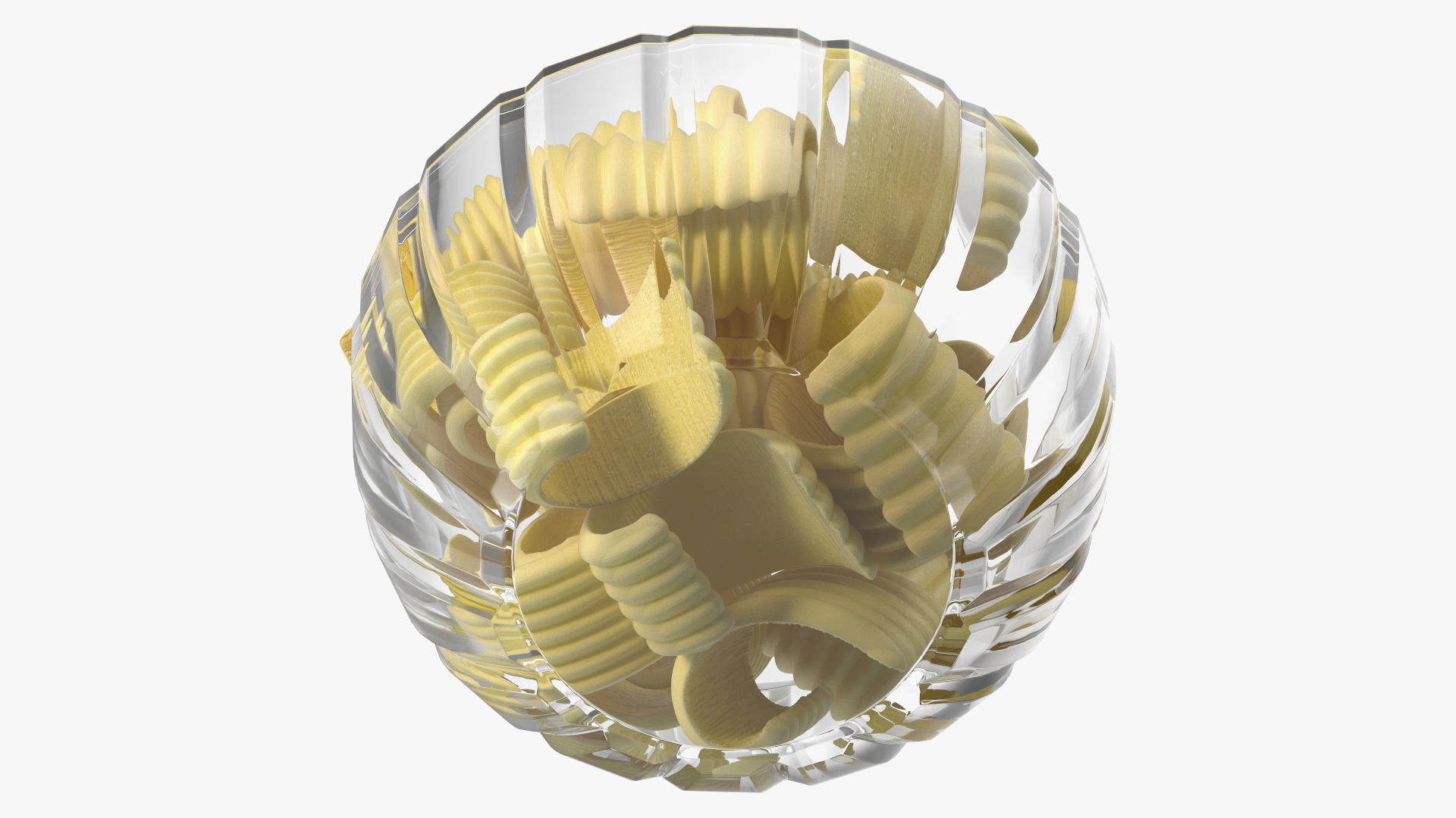 3D Bowl with Sliced Butter model