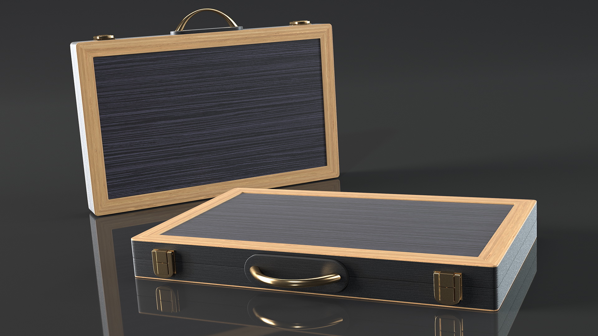 3D Black Backgammon