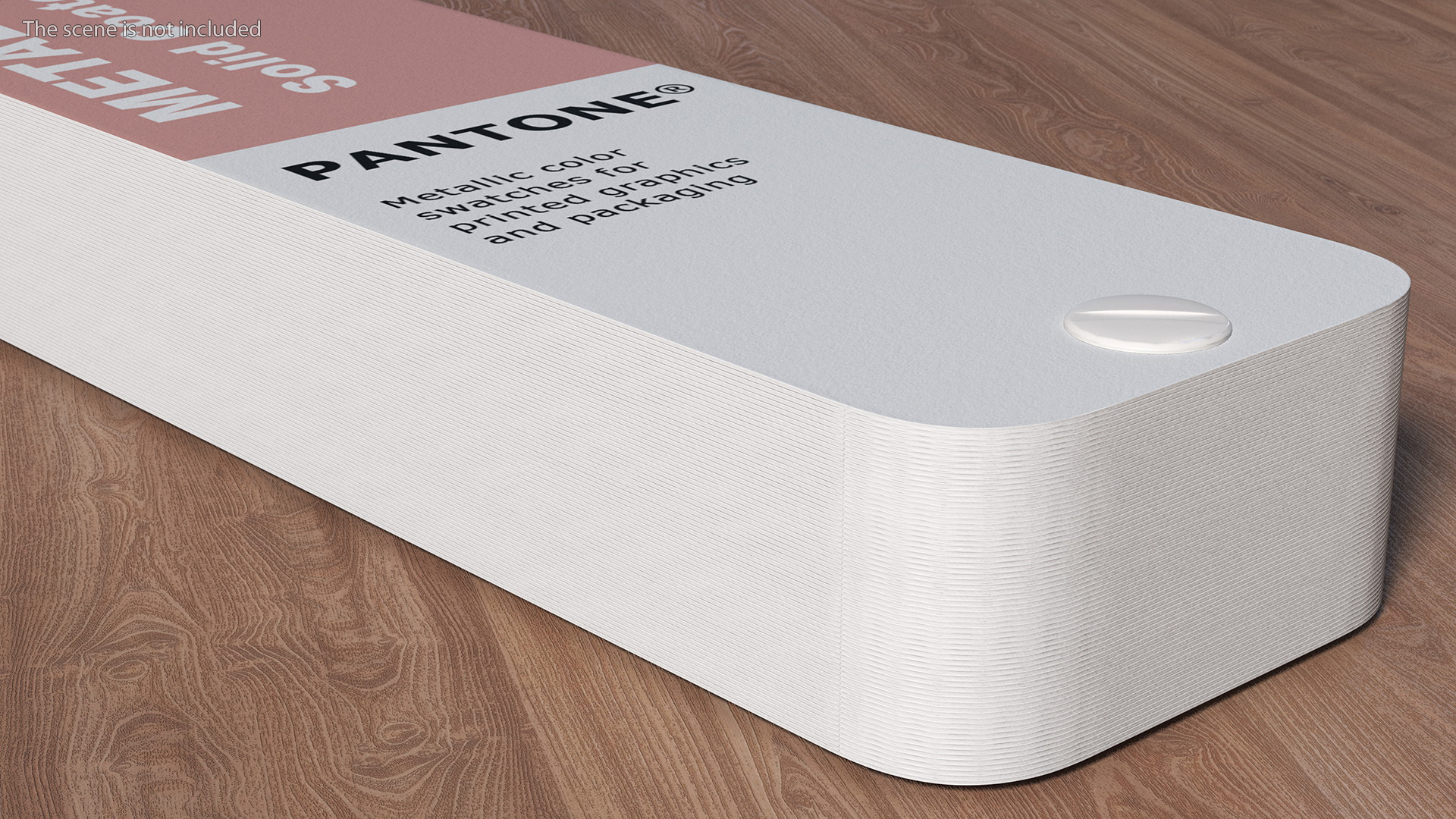 Folded Pantone Paper Color Guide 3D