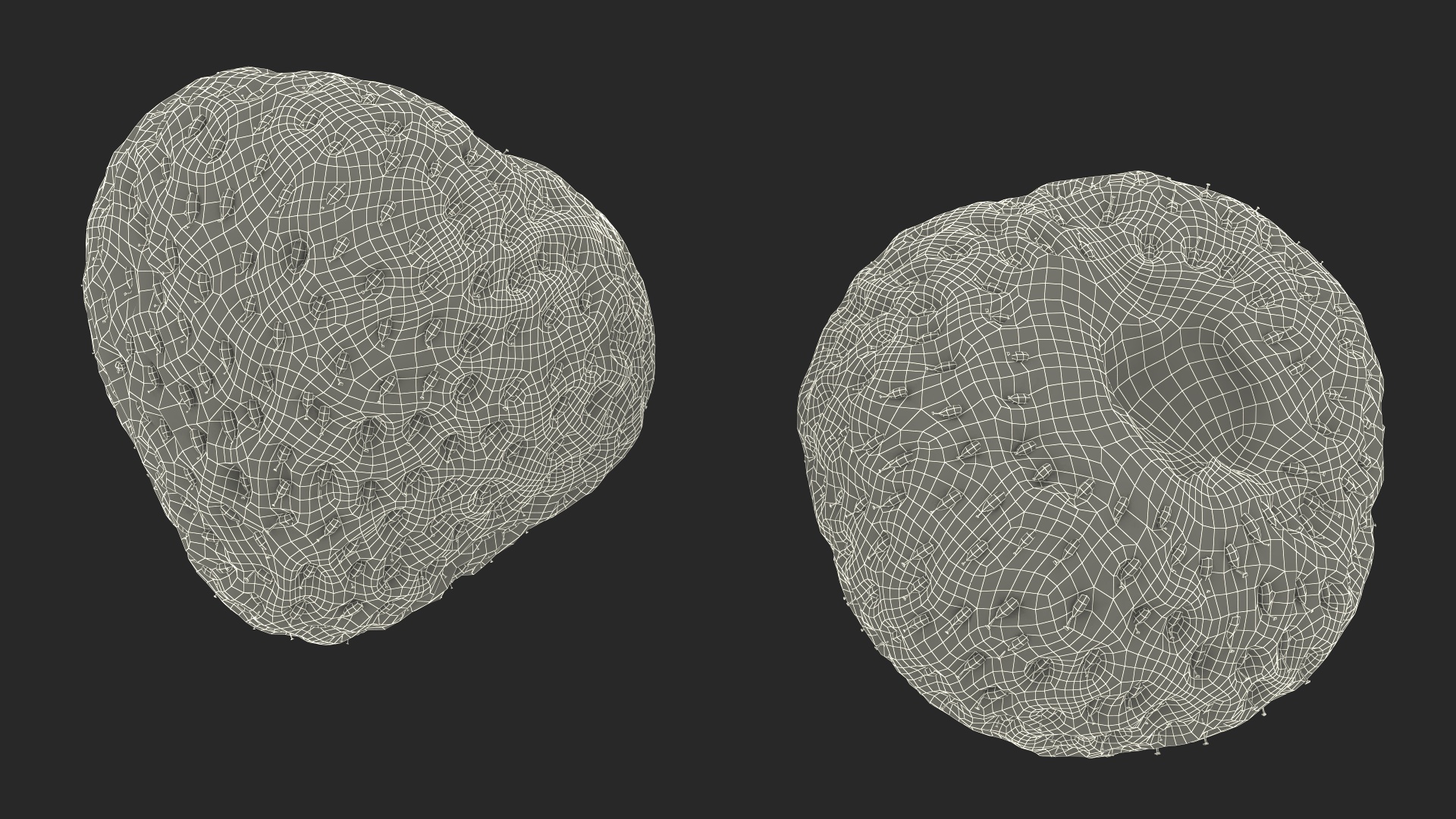 3D model Bowl of Strawberries