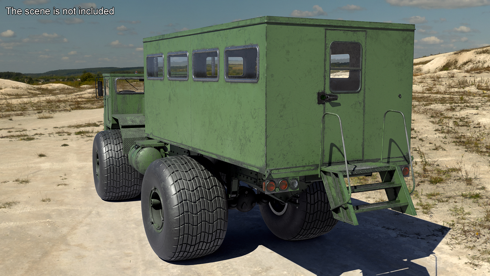 All-terrain Passenger Truck 3D