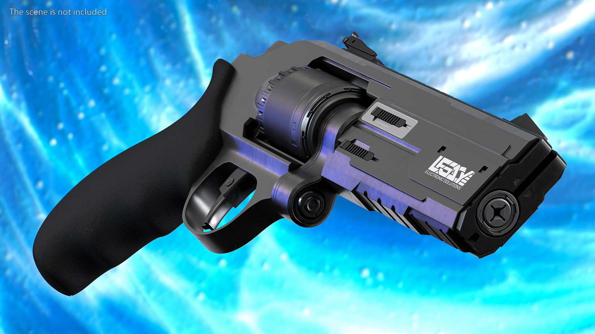 Futuristic Gun 3D model