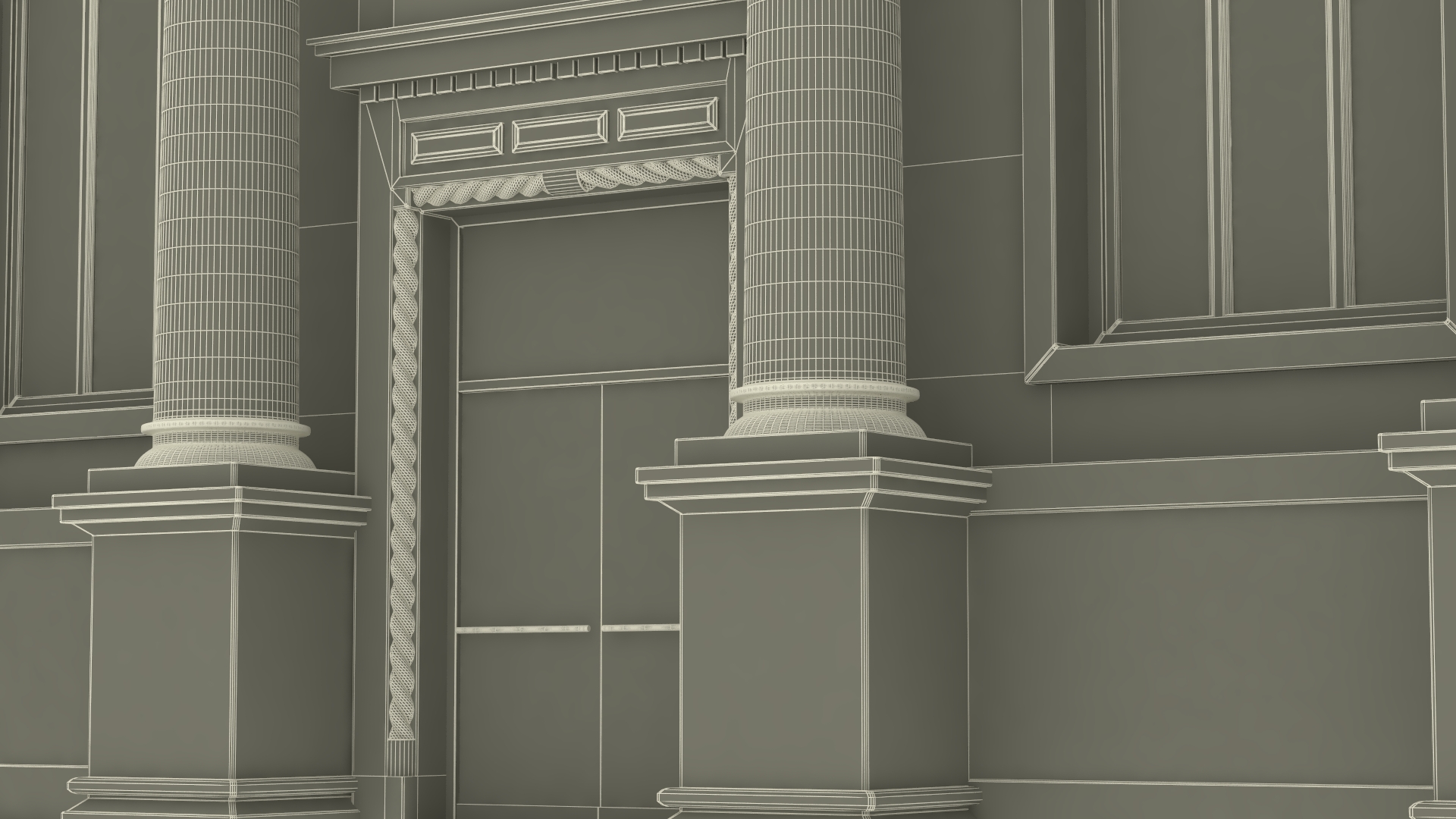 3D Classical Building model