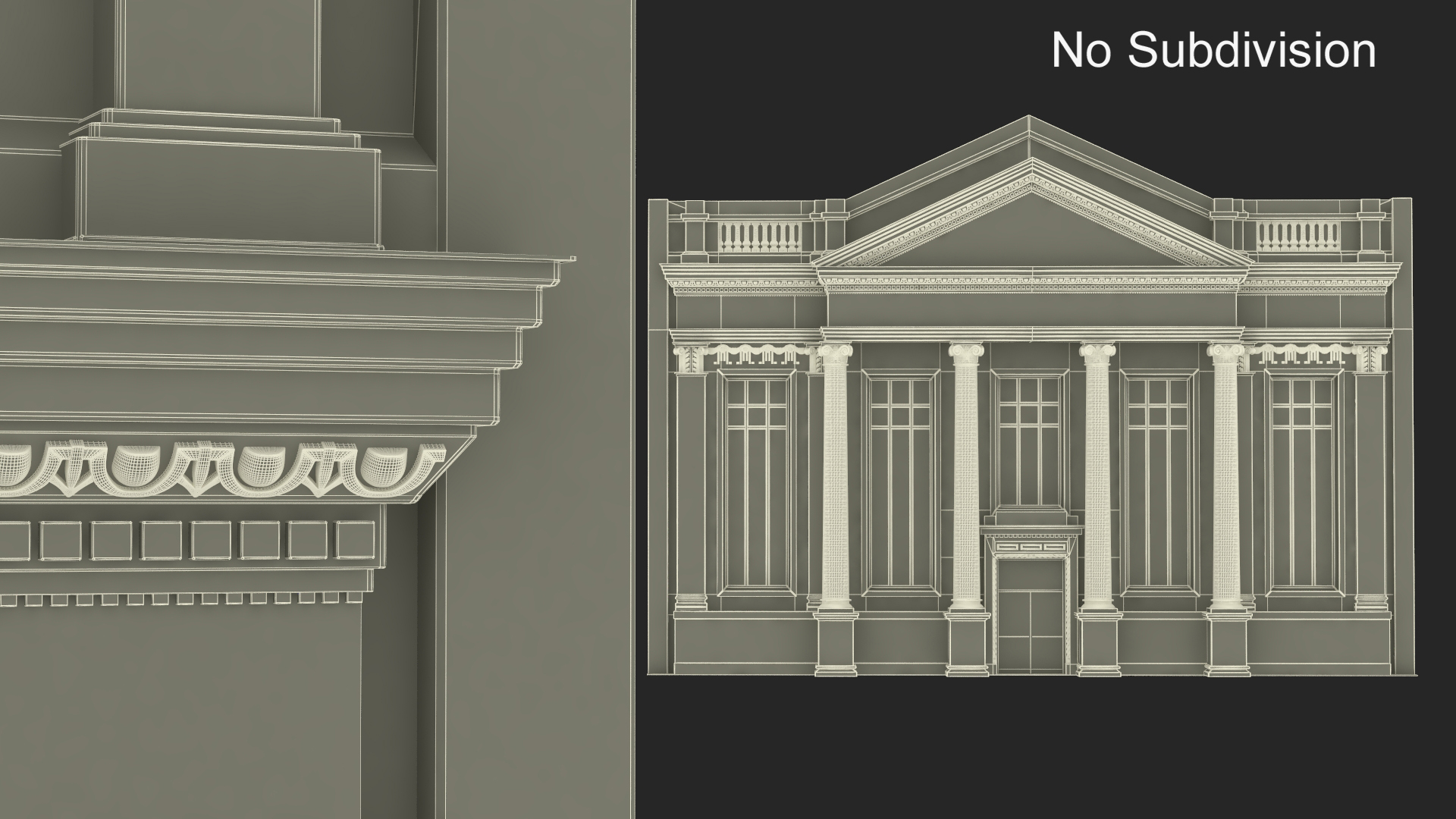 3D Classical Building model