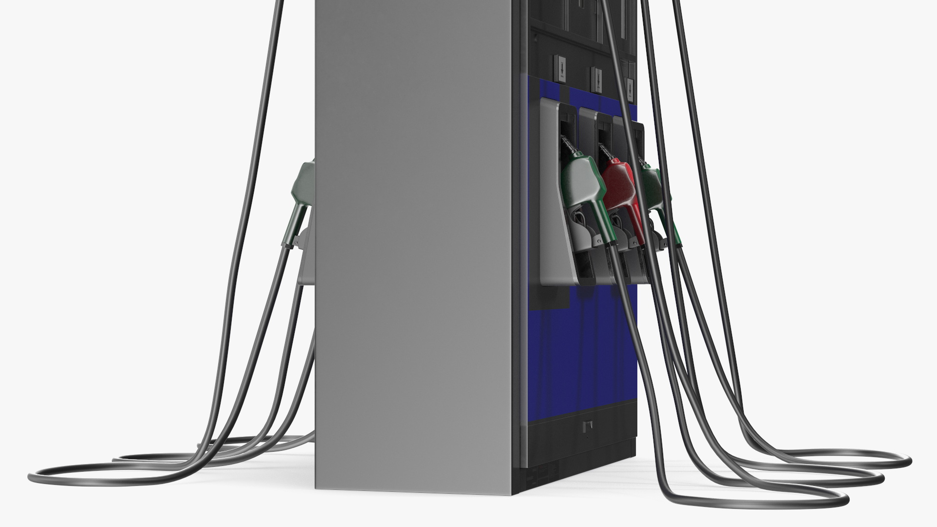 Gas Pump Black 3D model