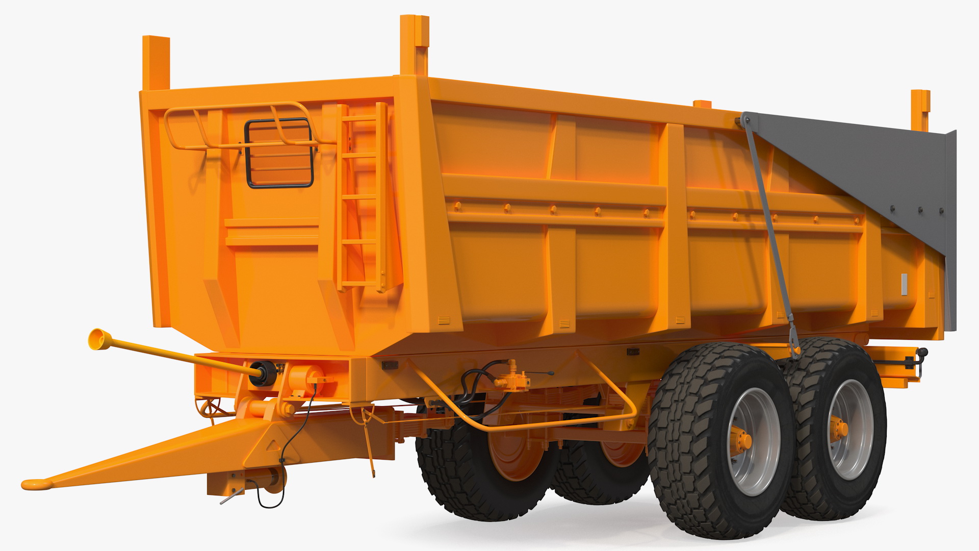 3D model Body Tipper Trailer Clean